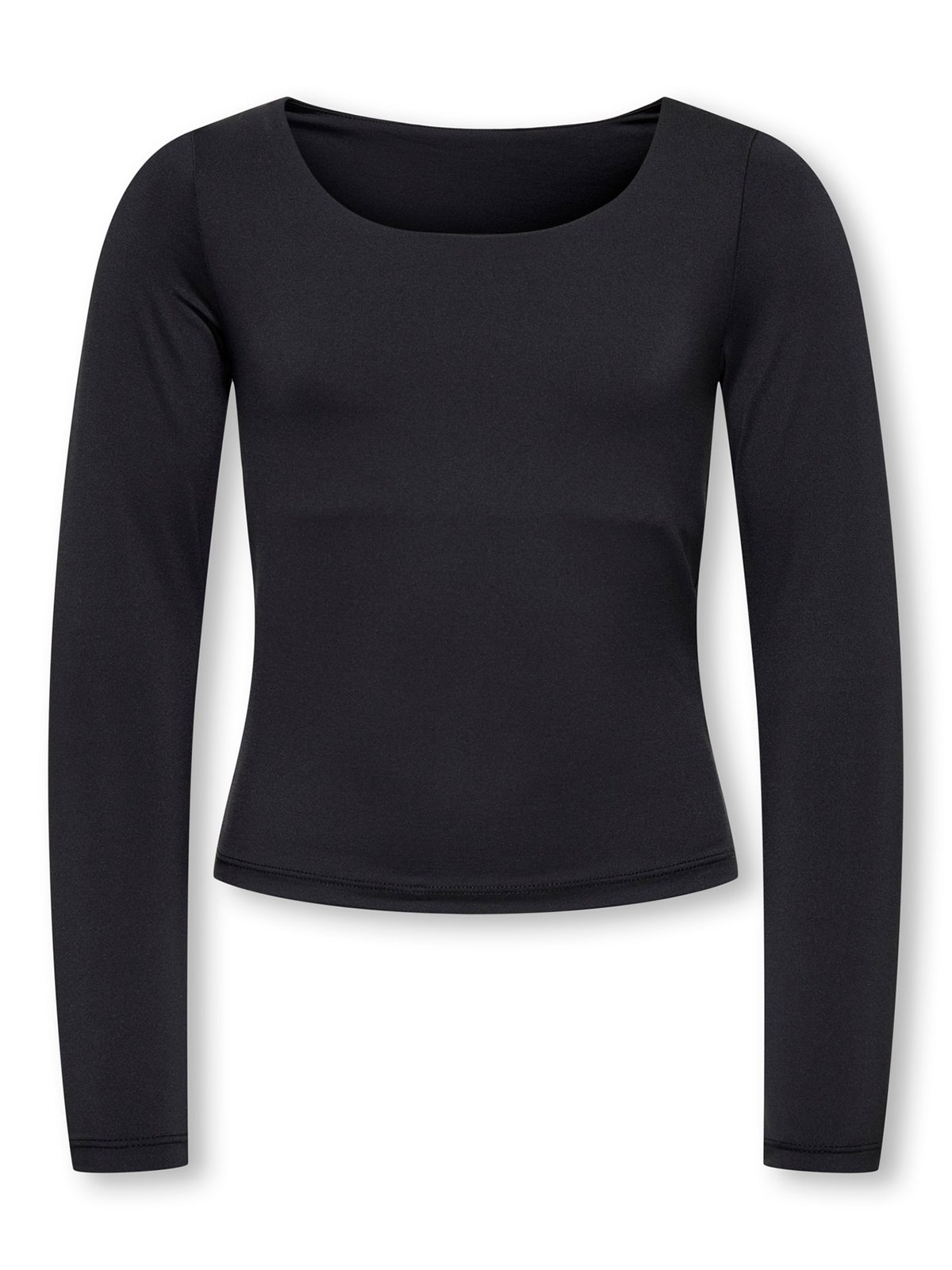 Kids Only Ea Long Sleeve 2-Ways Fit Top Black