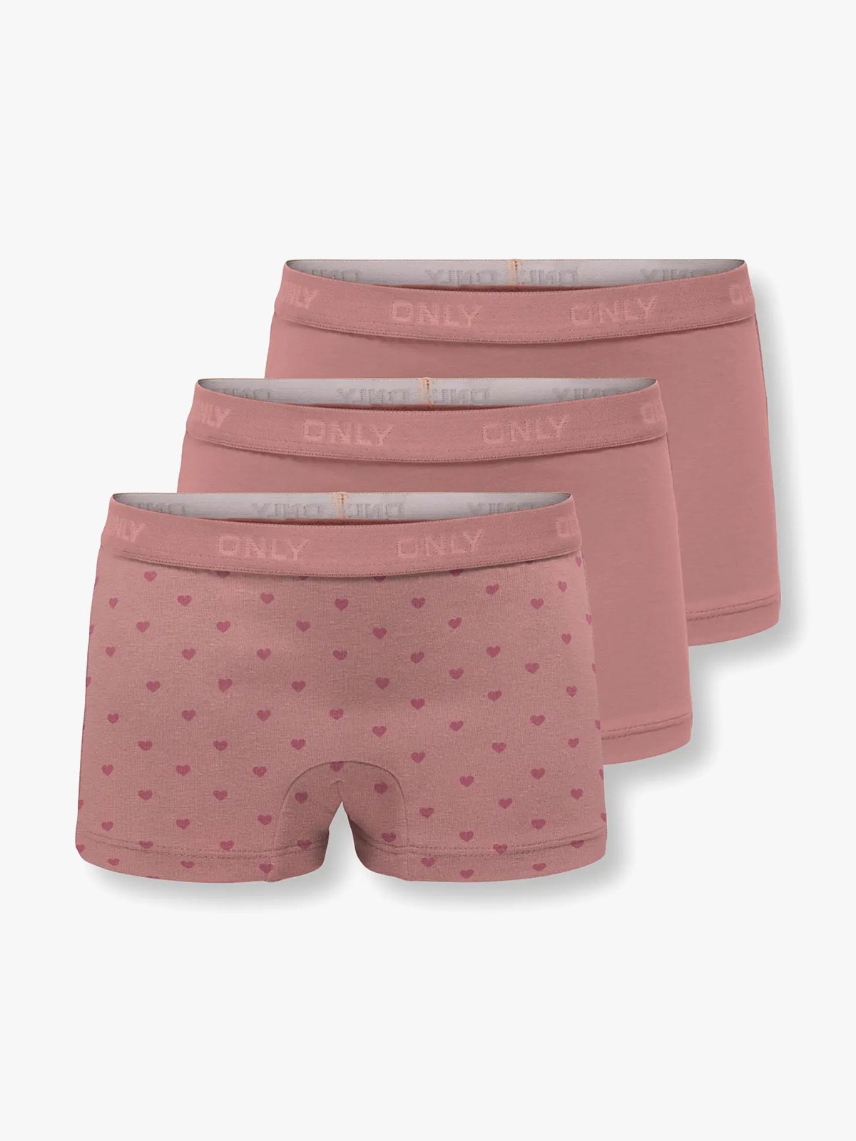 Kids Only Lola 3-Pack Logo Hipster Ash Rose