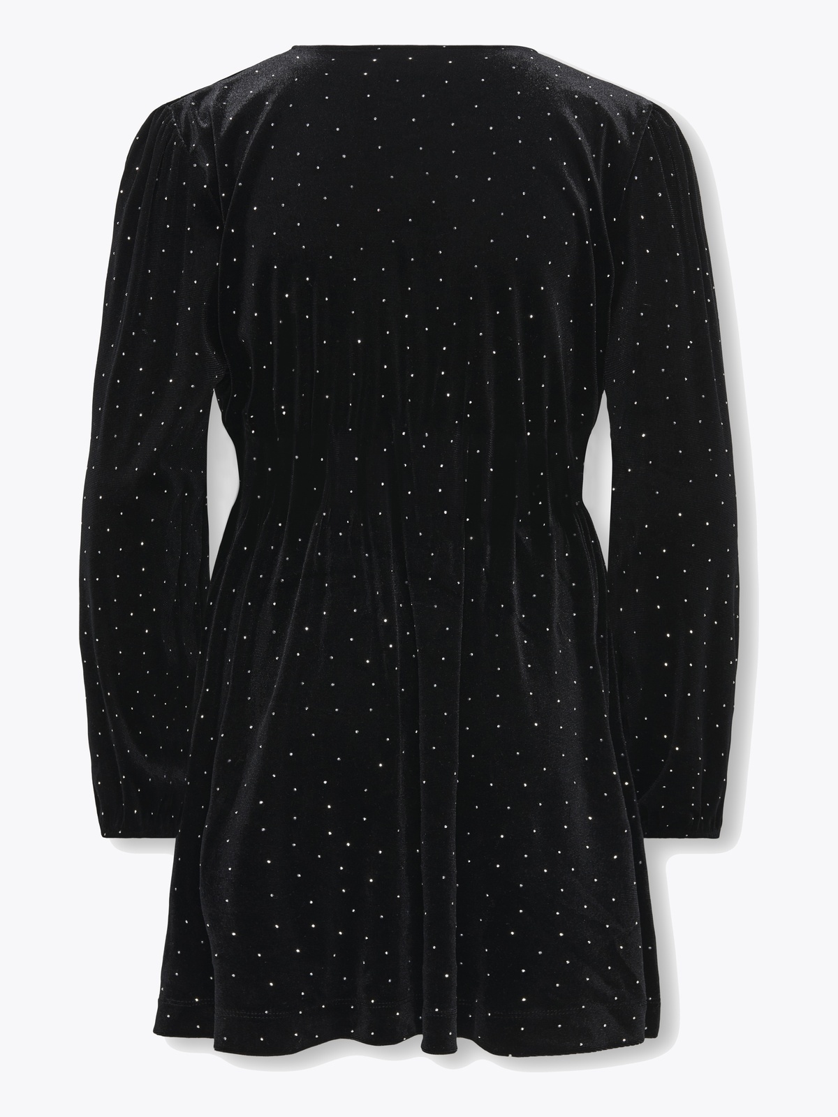 Kids Only Vella L/S O-Neck Velvet Dress Sort