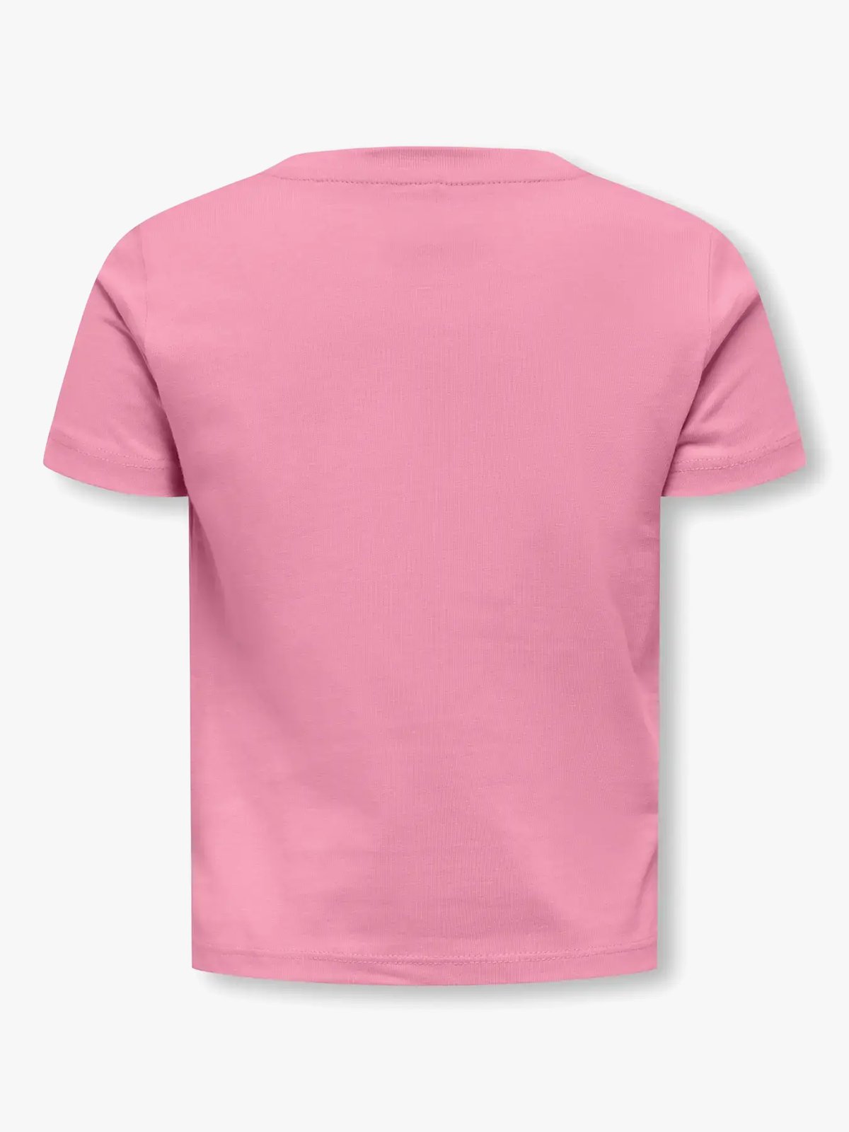 Kids Only Vega Life Short Sleeve Regular Embroidered Tee Cashmere Rose Strawberry