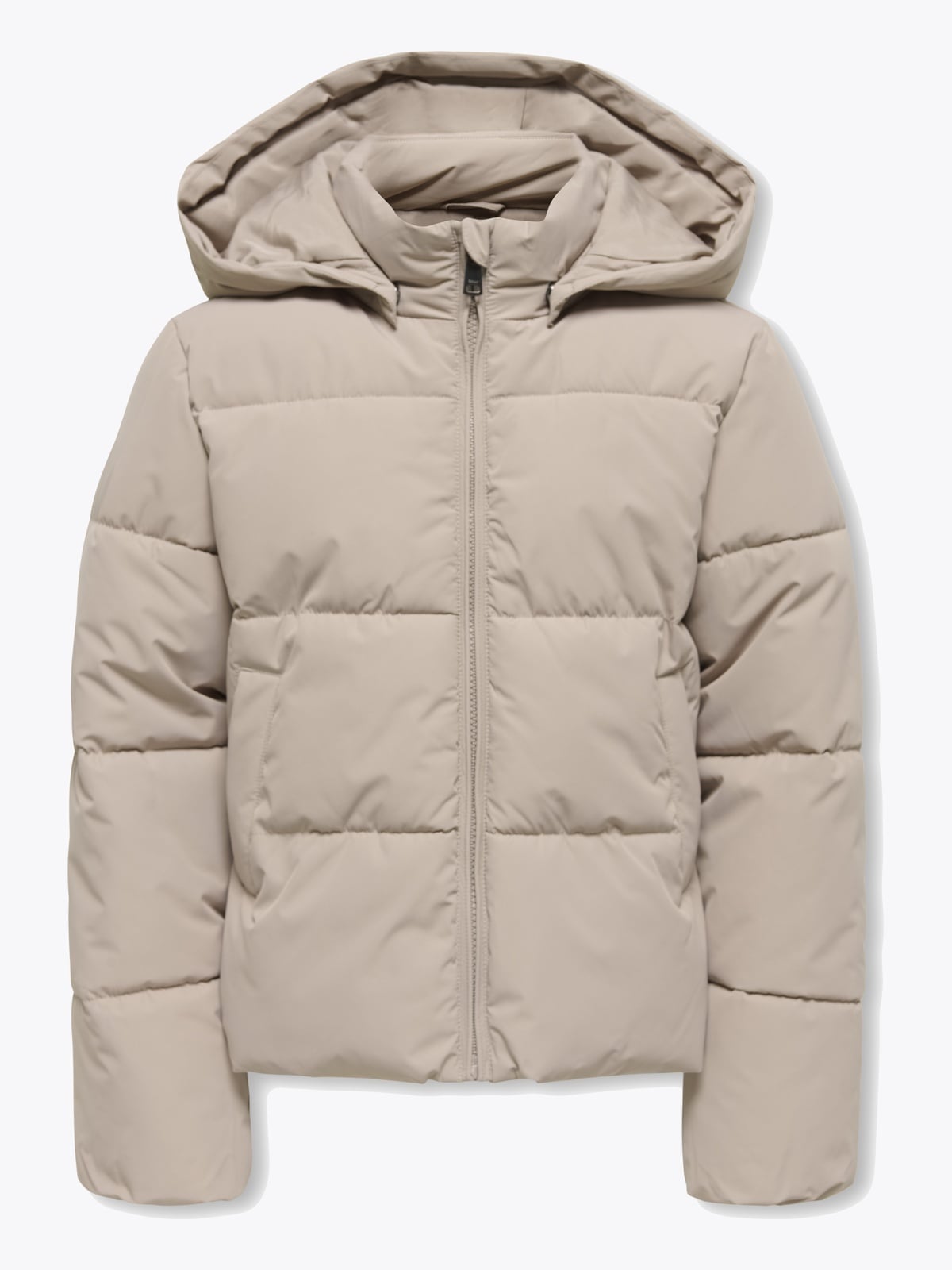 Kids Only Juta Life Short Puffer Jacket Beige