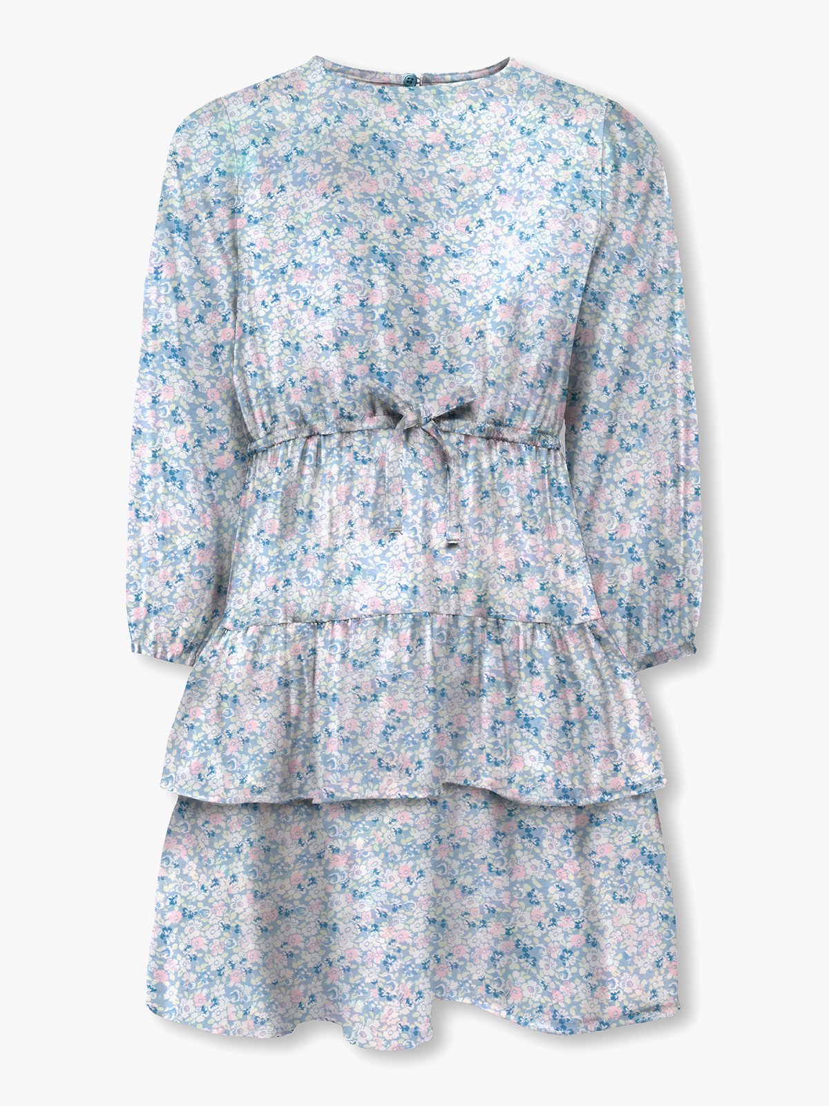 Kids Only Belle Long Sleeve Dress Faded Denim