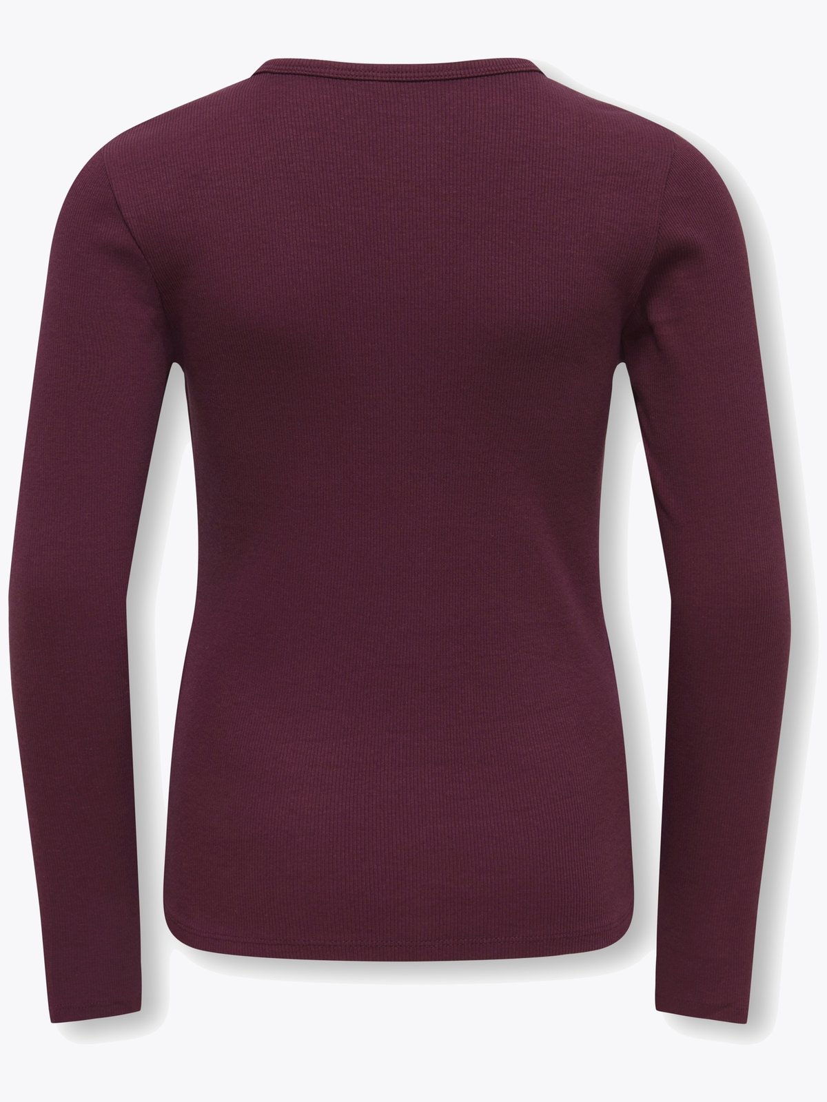 Kids Only Lucky Long Sleeve O Neck Top Burgunder