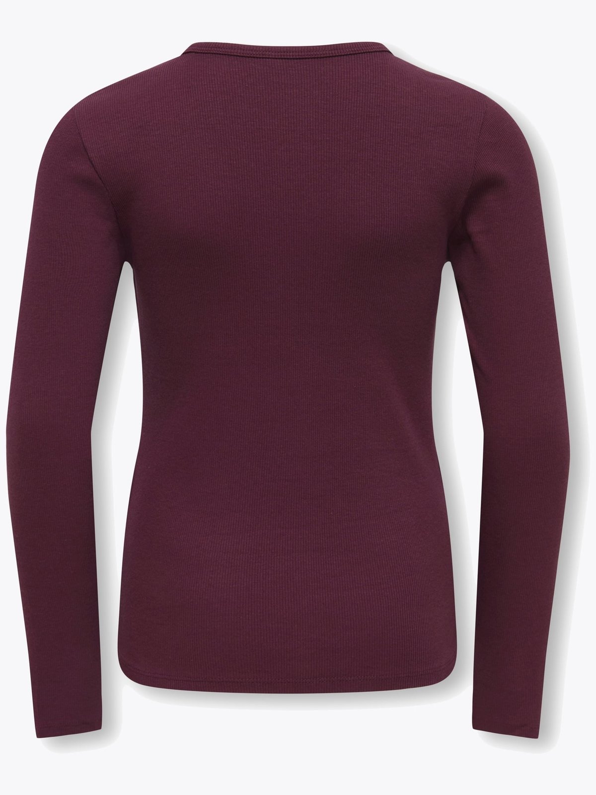 Kids Only Lucky Long Sleeve O Neck Top Burgunder