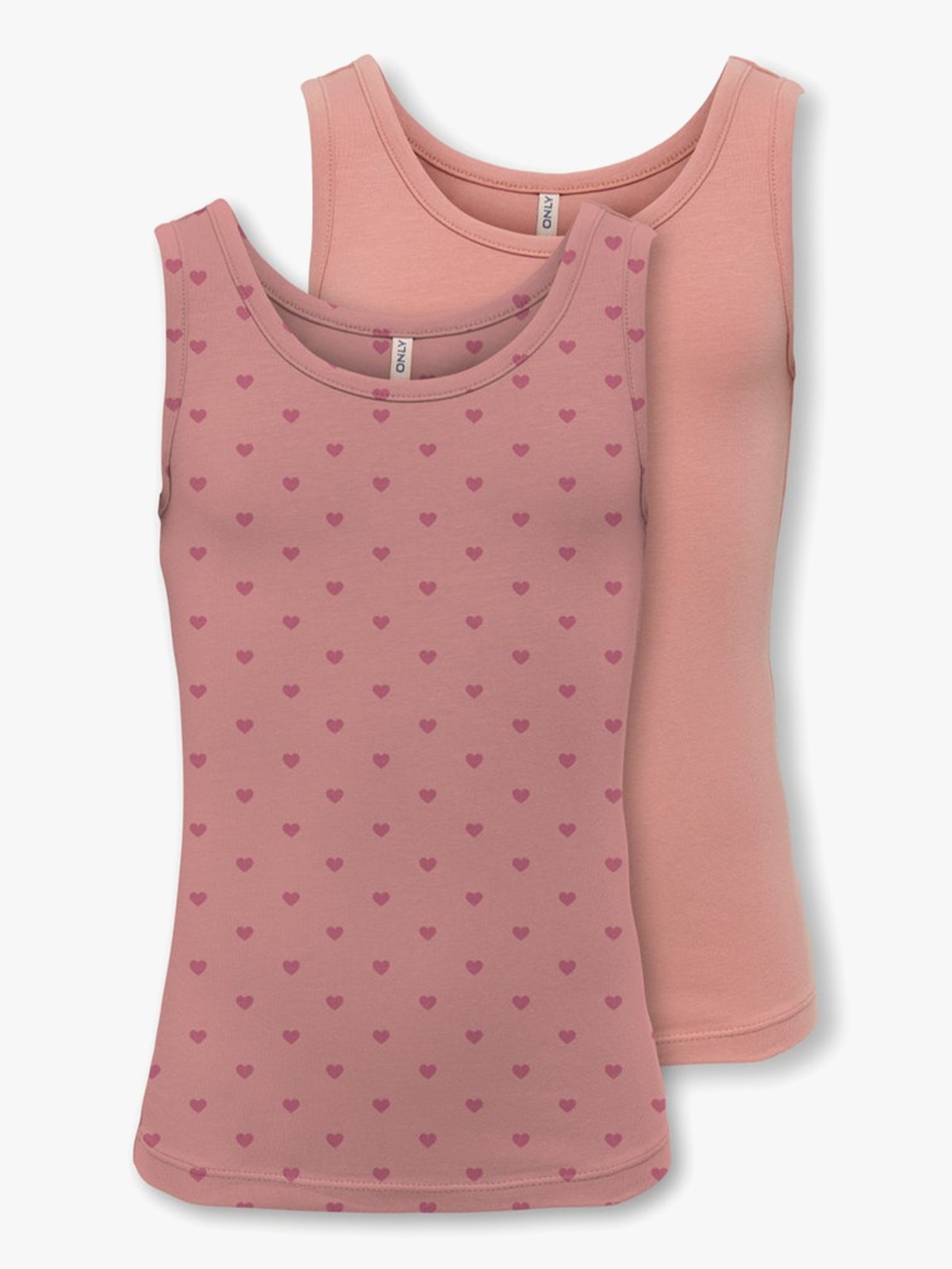 Kids Only Lola 2-P Sleeveless Tank Top Junior Ash Rose