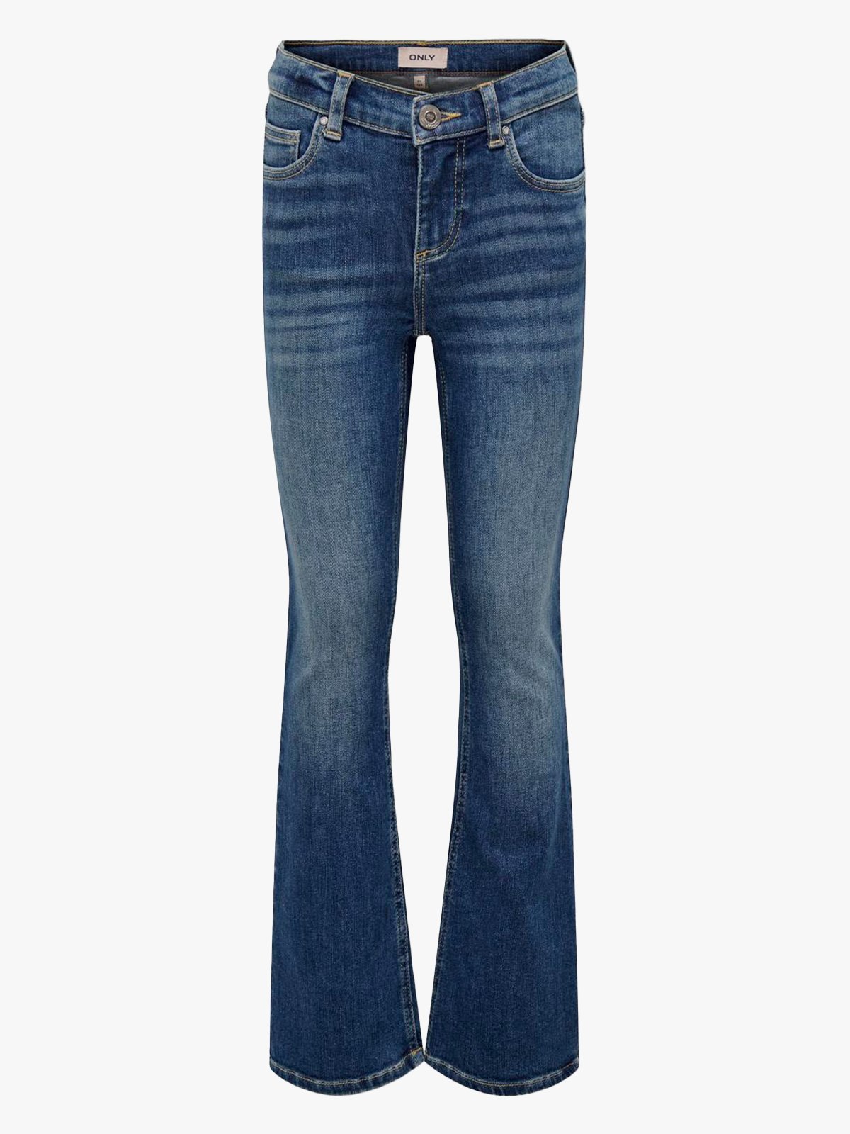 Kids Only Blush Flared Denim Rea Medium Blue Denim