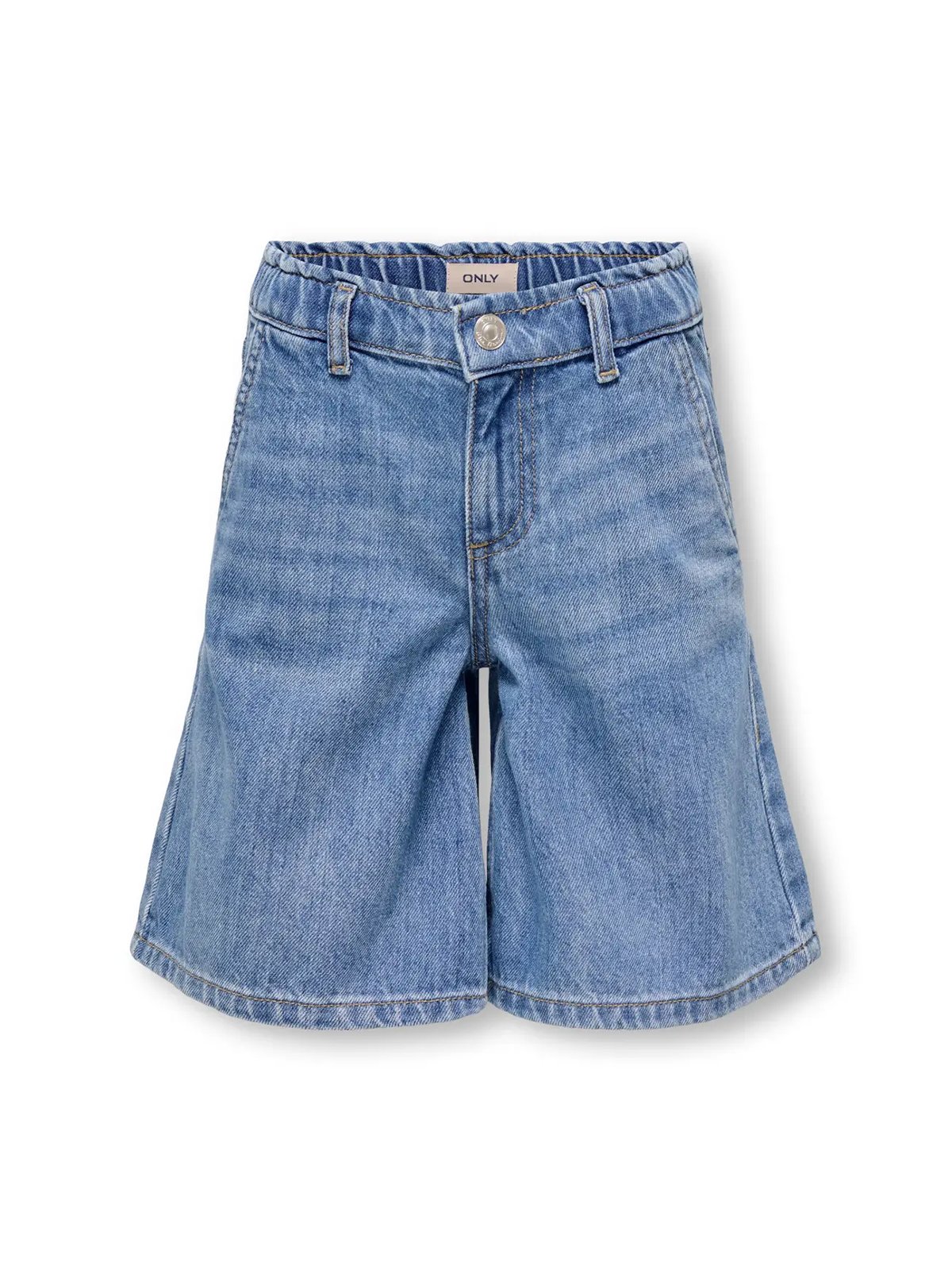 Kids Only Comet Wide Long Shorts Denim Dia Light Blue Denim