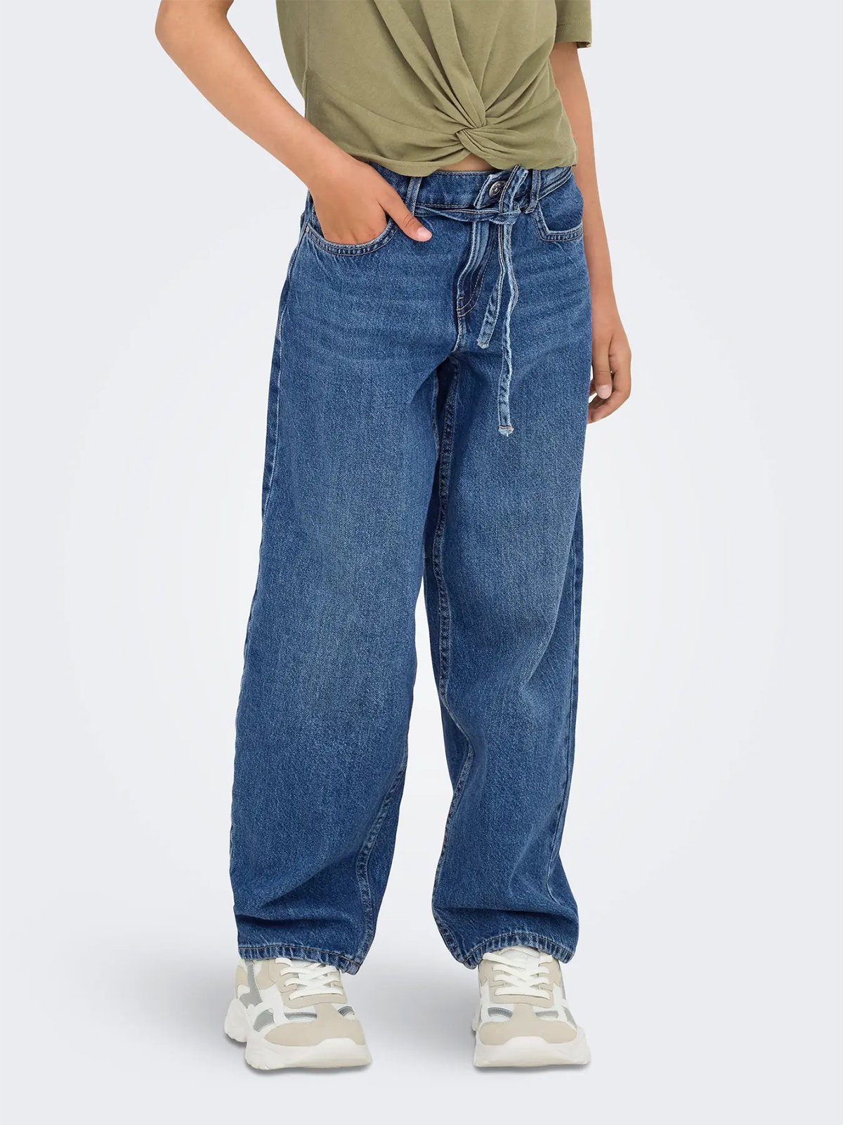 Kids Only Gianna Straight Denim Medium Blue Denim
