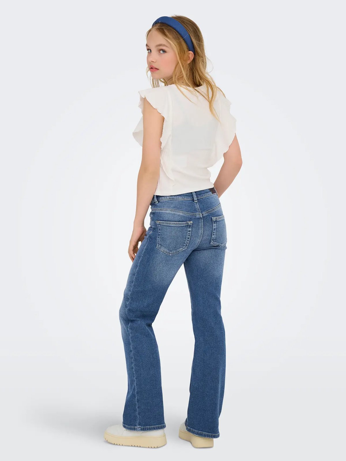 Kids Only Juicy Life Flared Denim Medium Blue Denim