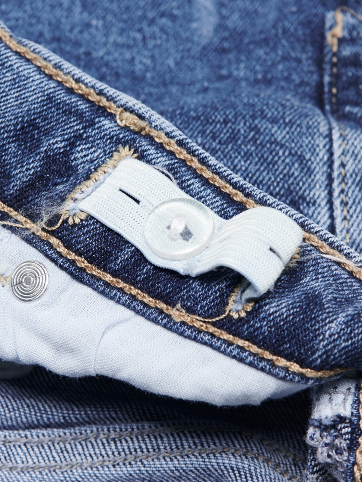 Kids Only Juicy Wide Leg Denim Medium Blue Denim