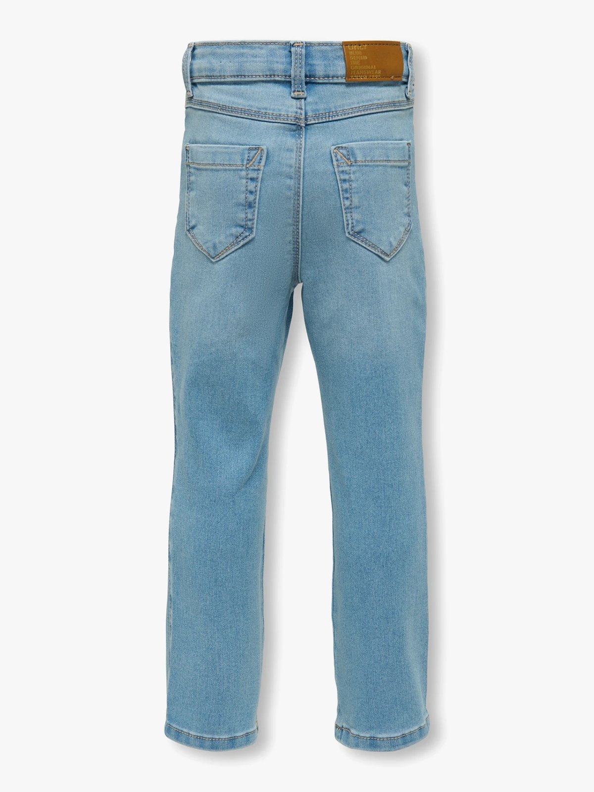 Kids Only Royal Flared Flower Jeans Light Blue Denim