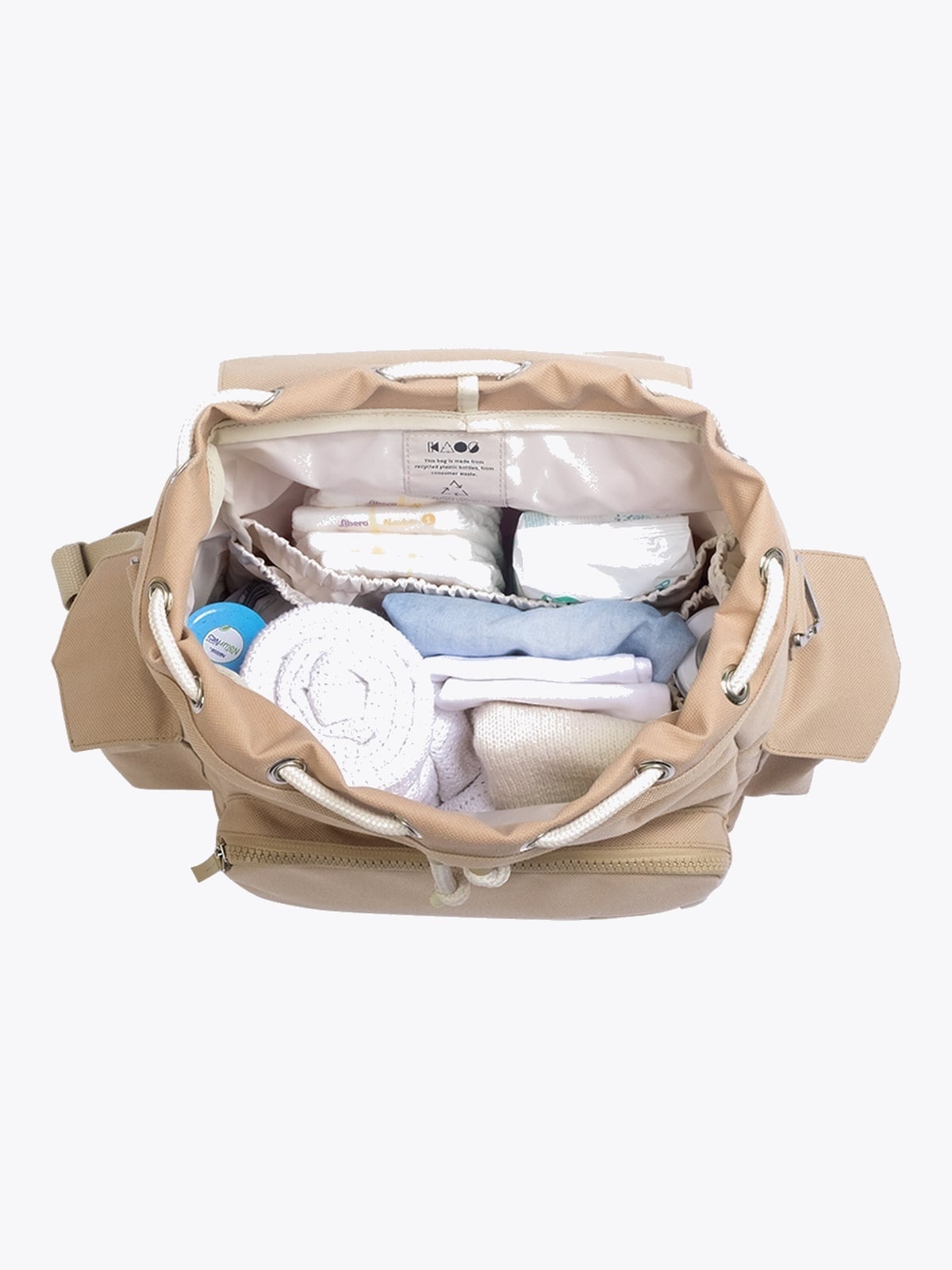KAOS Ransel Changing Bag Beige