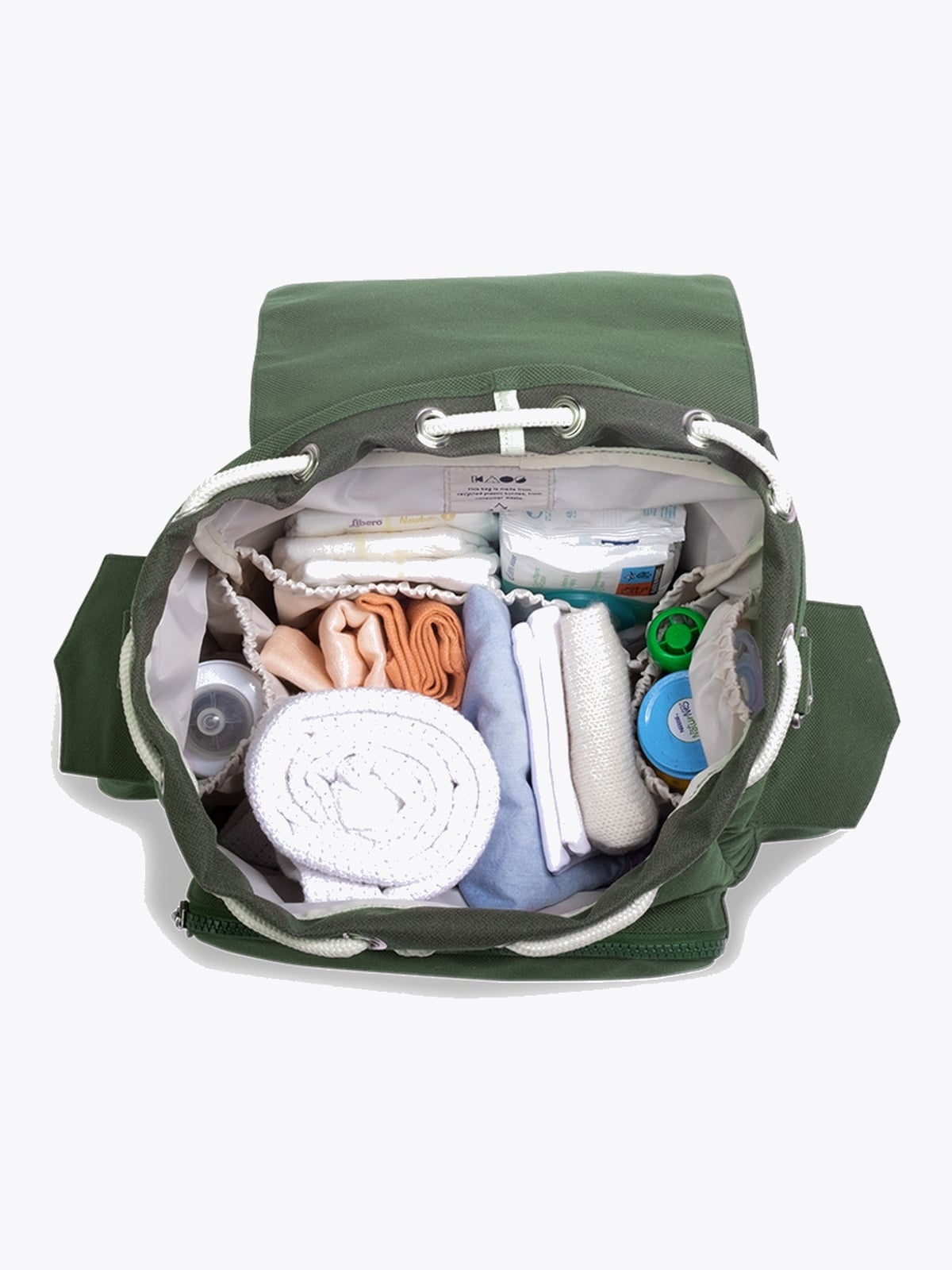 KAOS Ransel Changing Bag Grønn
