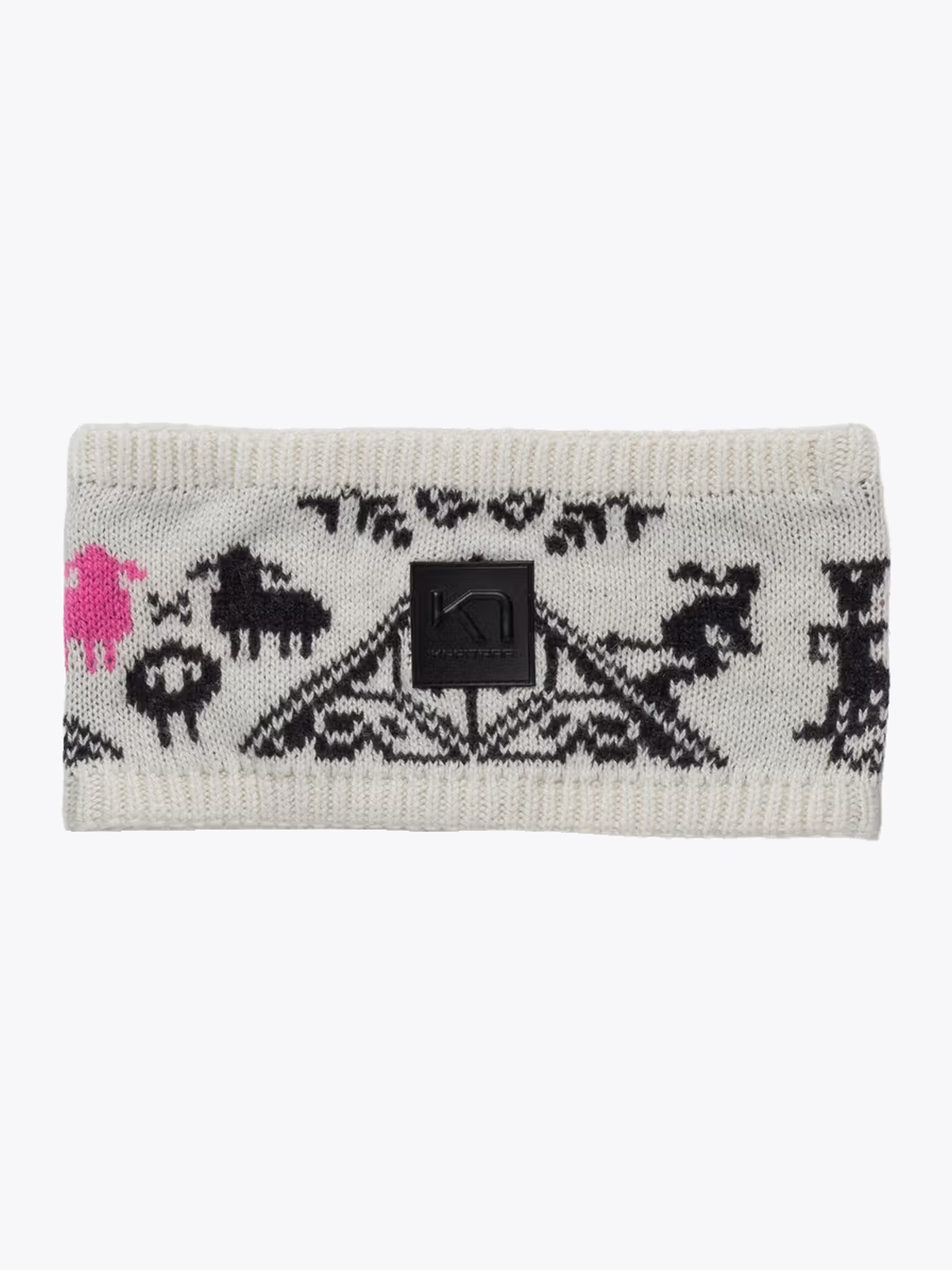 Kari Traa Saga Knit Headband Natural White