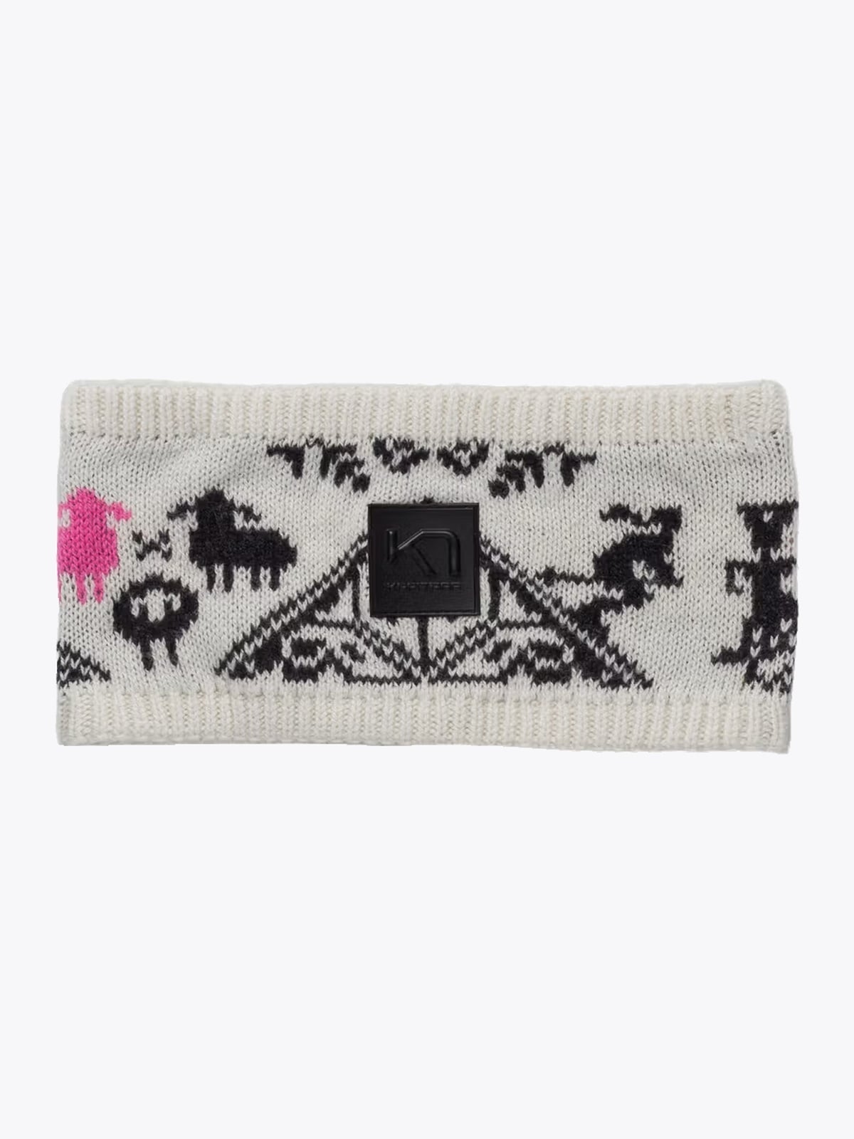 Kari Traa Saga Knit Headband Natural White