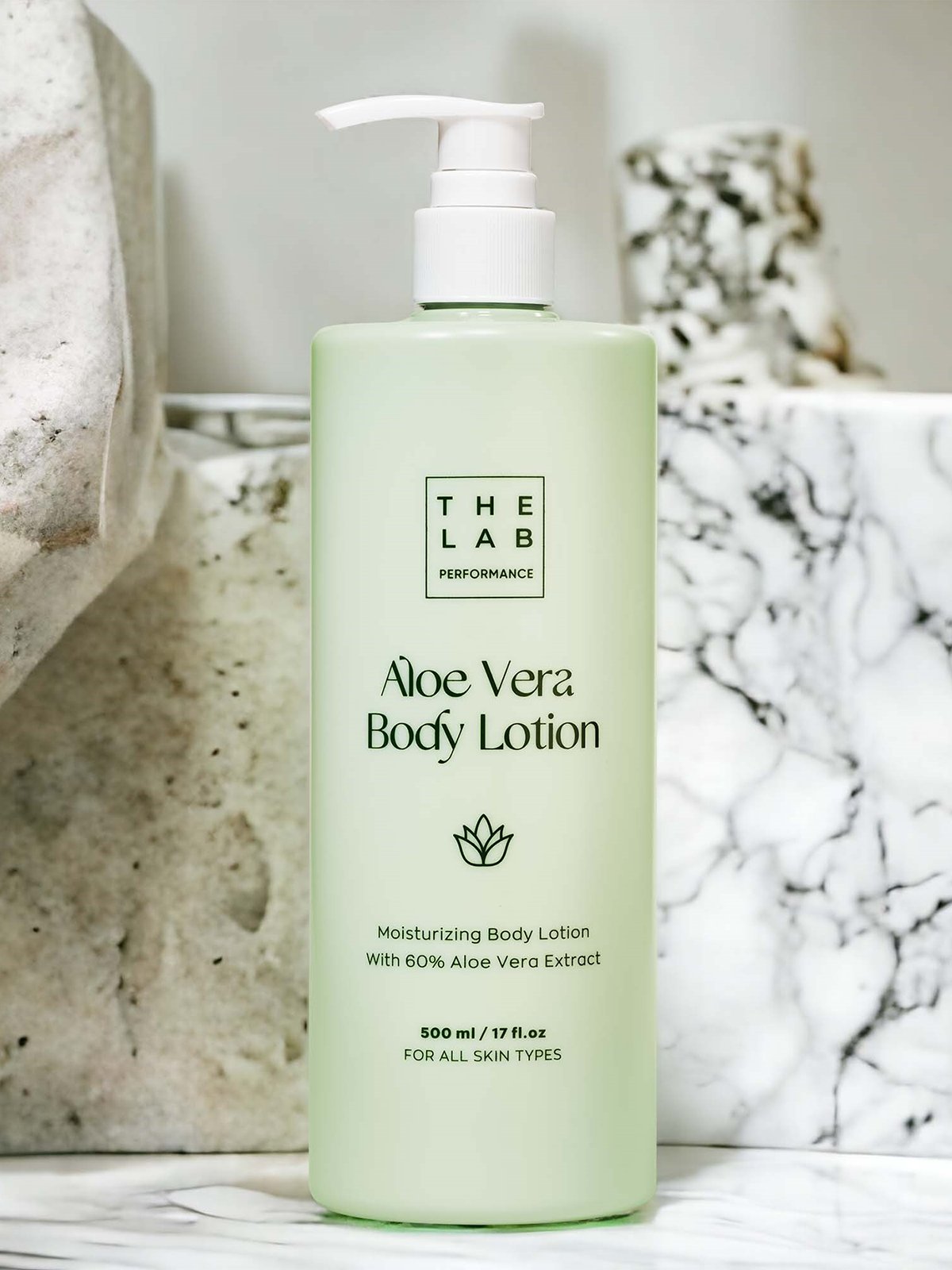 The Lab Performance Aloe Vera lotion 500ml pumpe Flerfarget