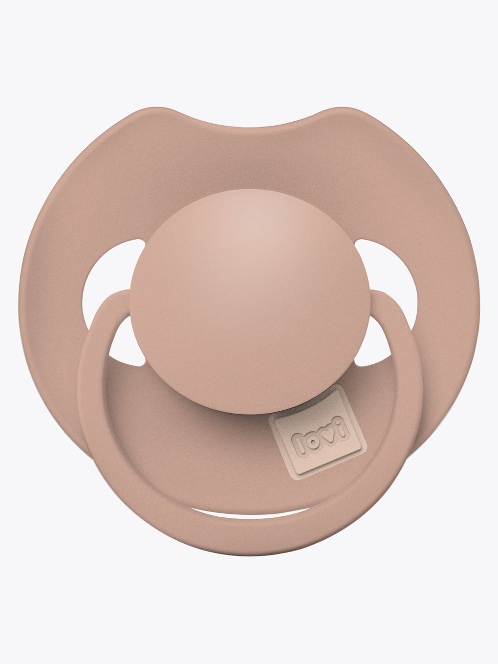 Lovi Prime Silicone Dynamic Soother 0-6m Blush Rosa