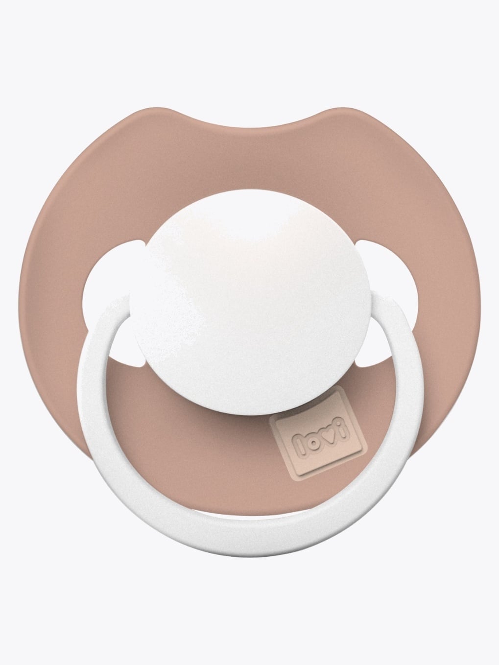 Lovi Prime Silicone Dynamic Soother 0-6m Blush Glow Rosa
