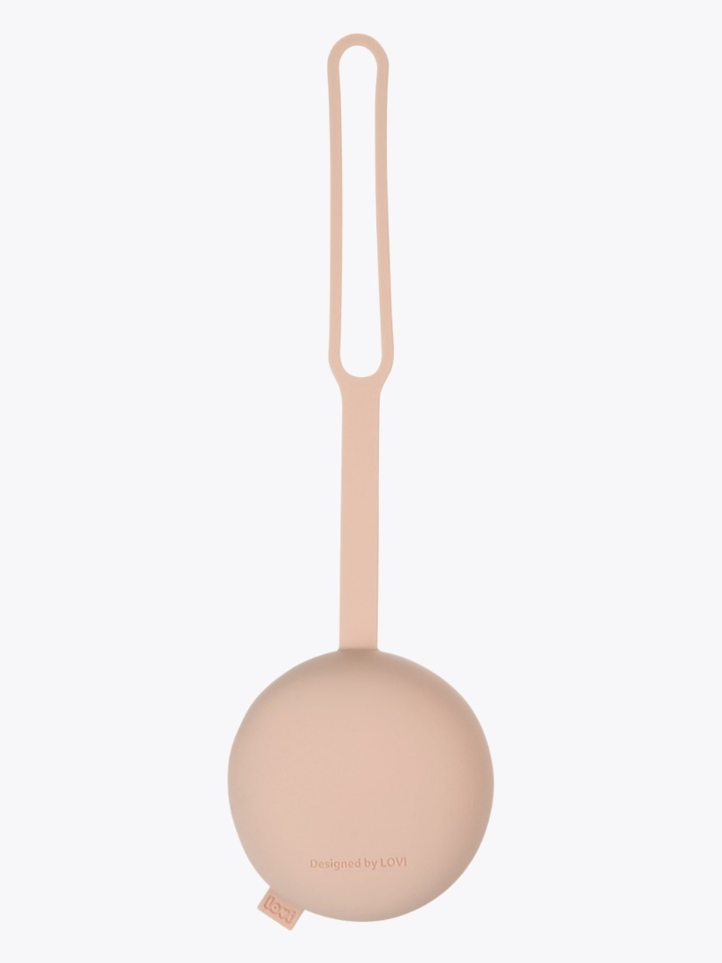 Lovi Silicone Soother Case Granola Beige