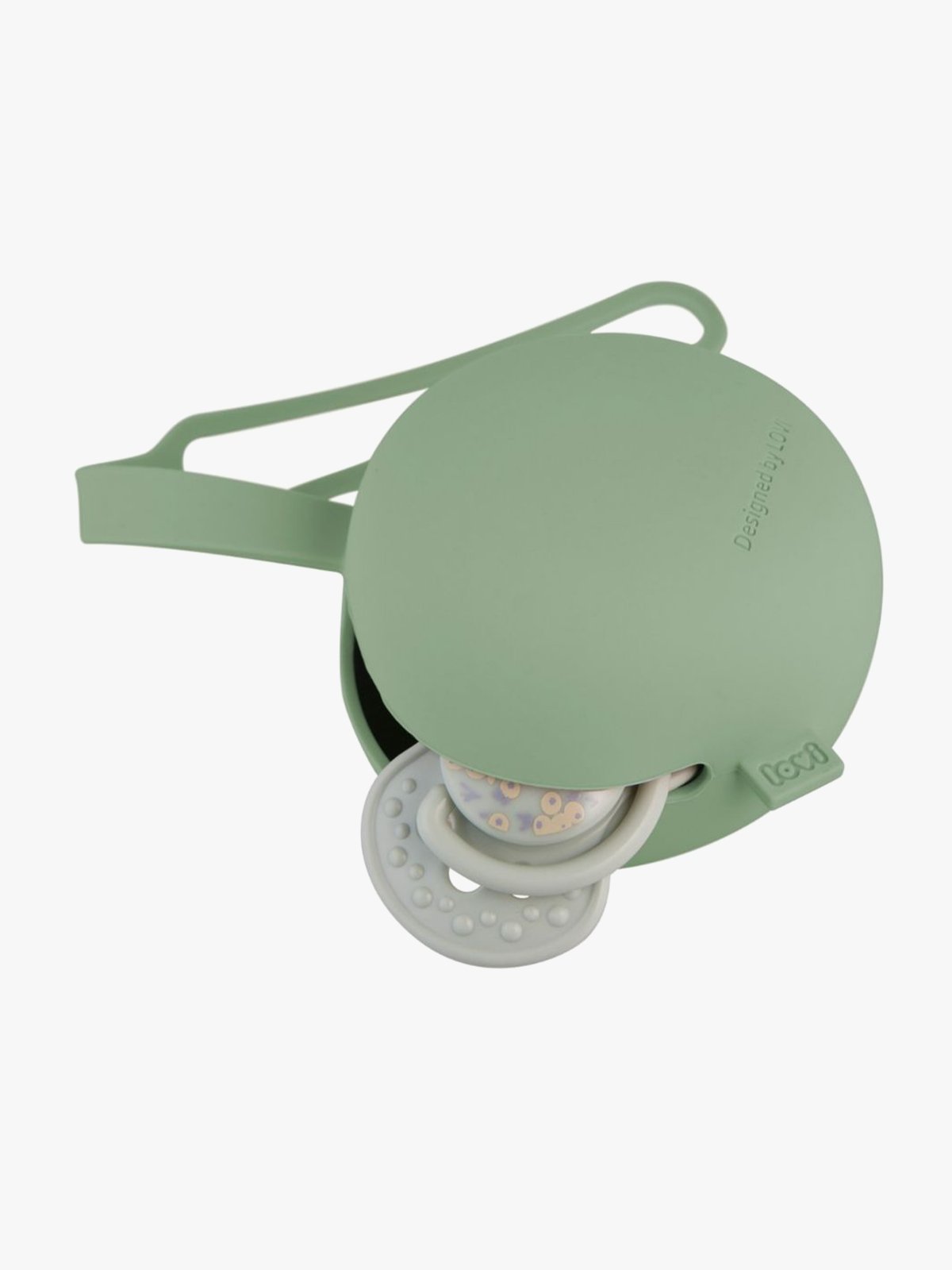 Lovi Silicone Soother Case Granola Blå