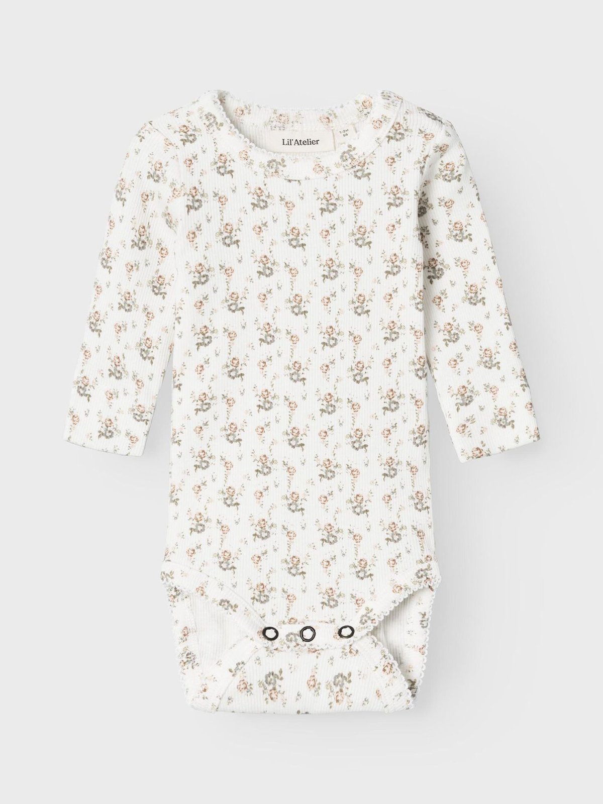 Lil- Atelier Gago Long Sleeve Slim Body Coconut Milk