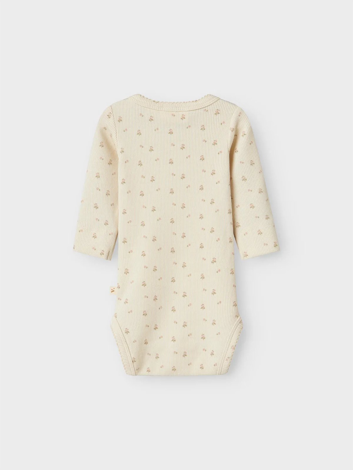 Lil- Atelier Gago Long Sleeve Slim Body Turtledove Flower