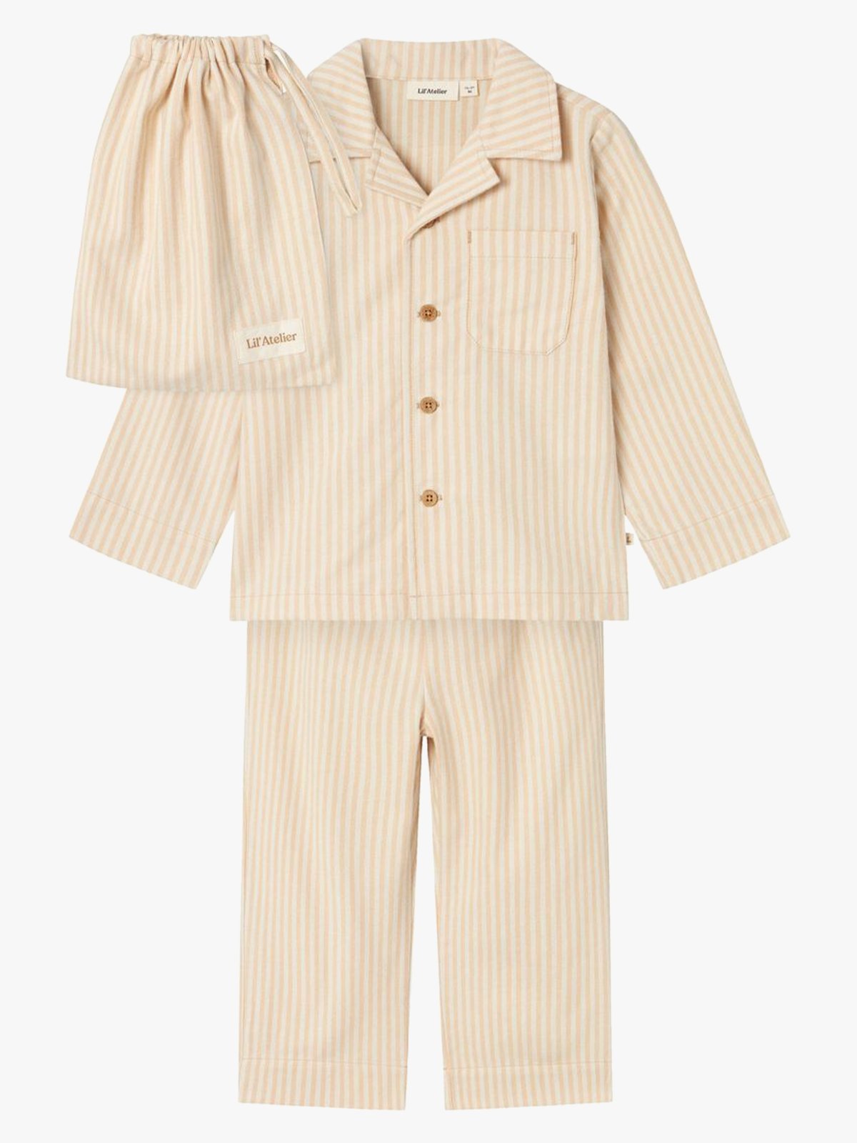 Lil' Atelier Sage Pyjamas Set Turtledove
