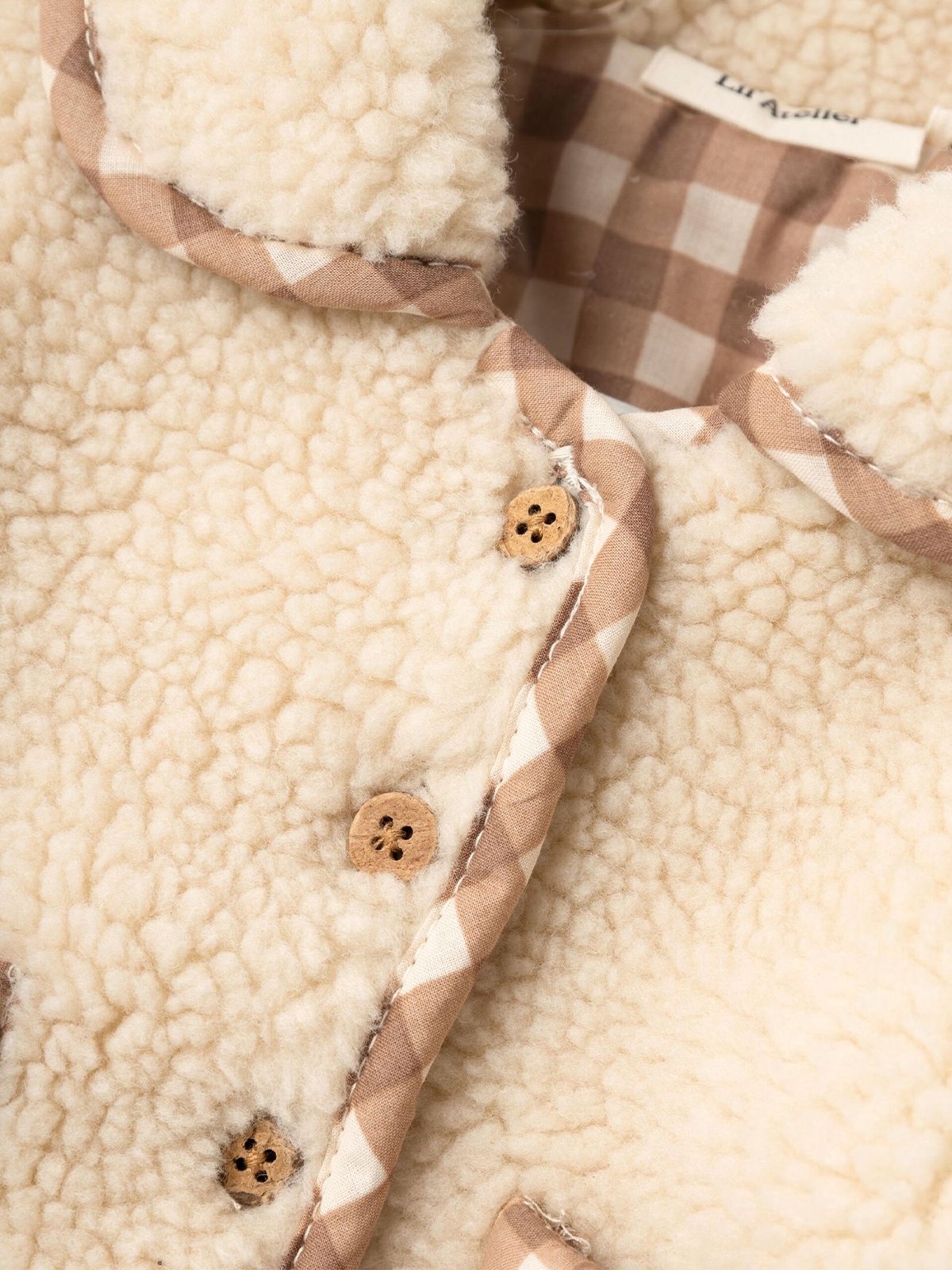 Lil' Atelier Naolin Loose Jacket Sandshell