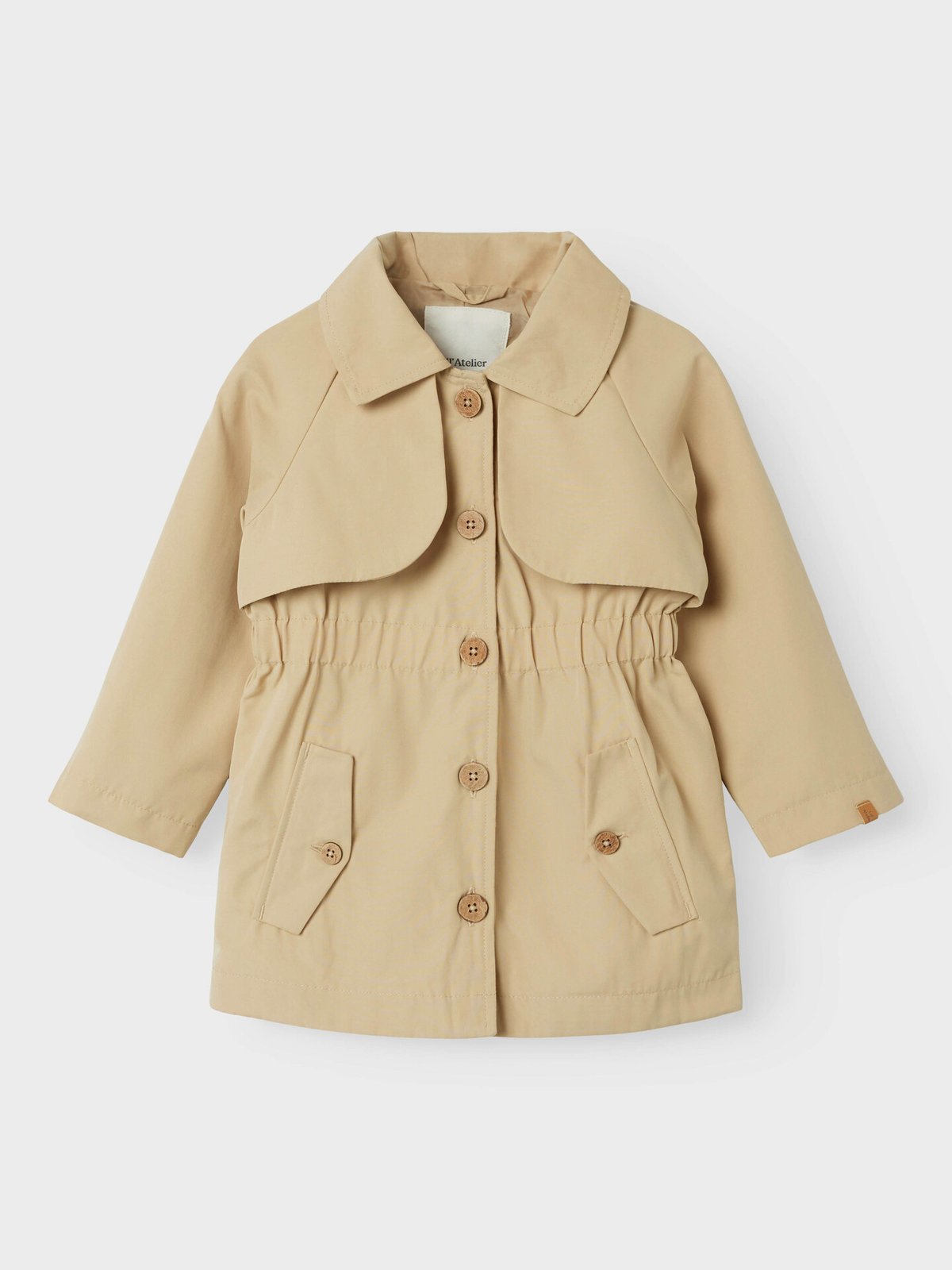 Lil' Atelier Lamadelin Trenchcoat Irish Cream
