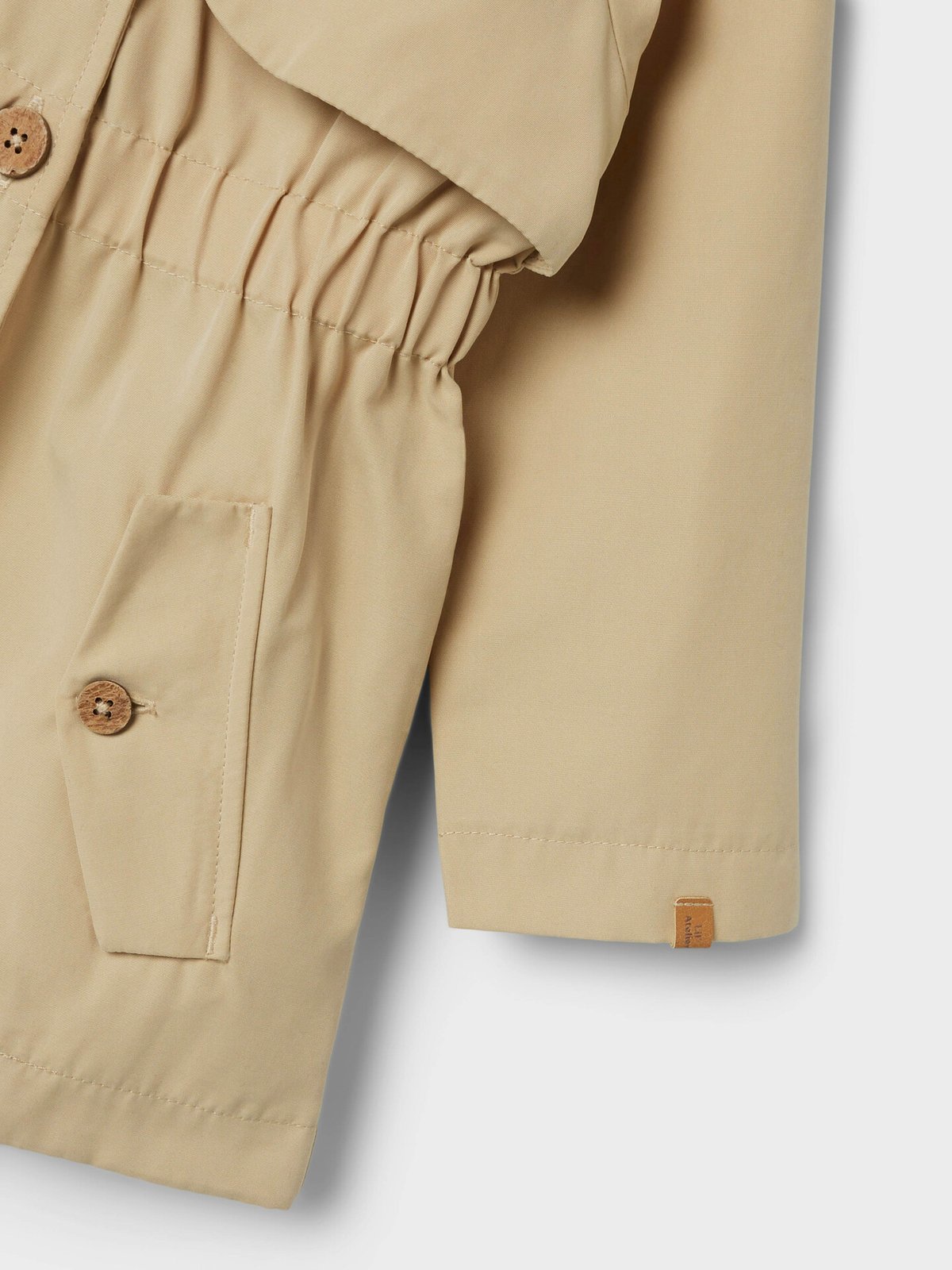 Lil' Atelier Lamadelin Trenchcoat Irish Cream