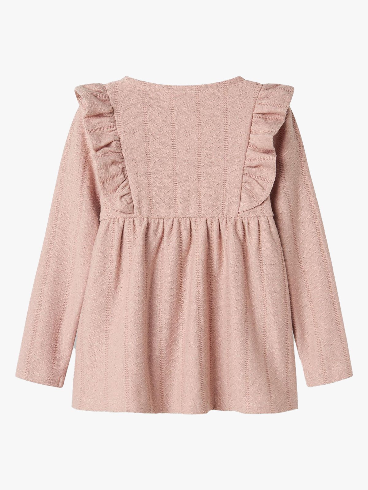 Lil' Atelier Ominas Long Sleeve Top Shadow Gray