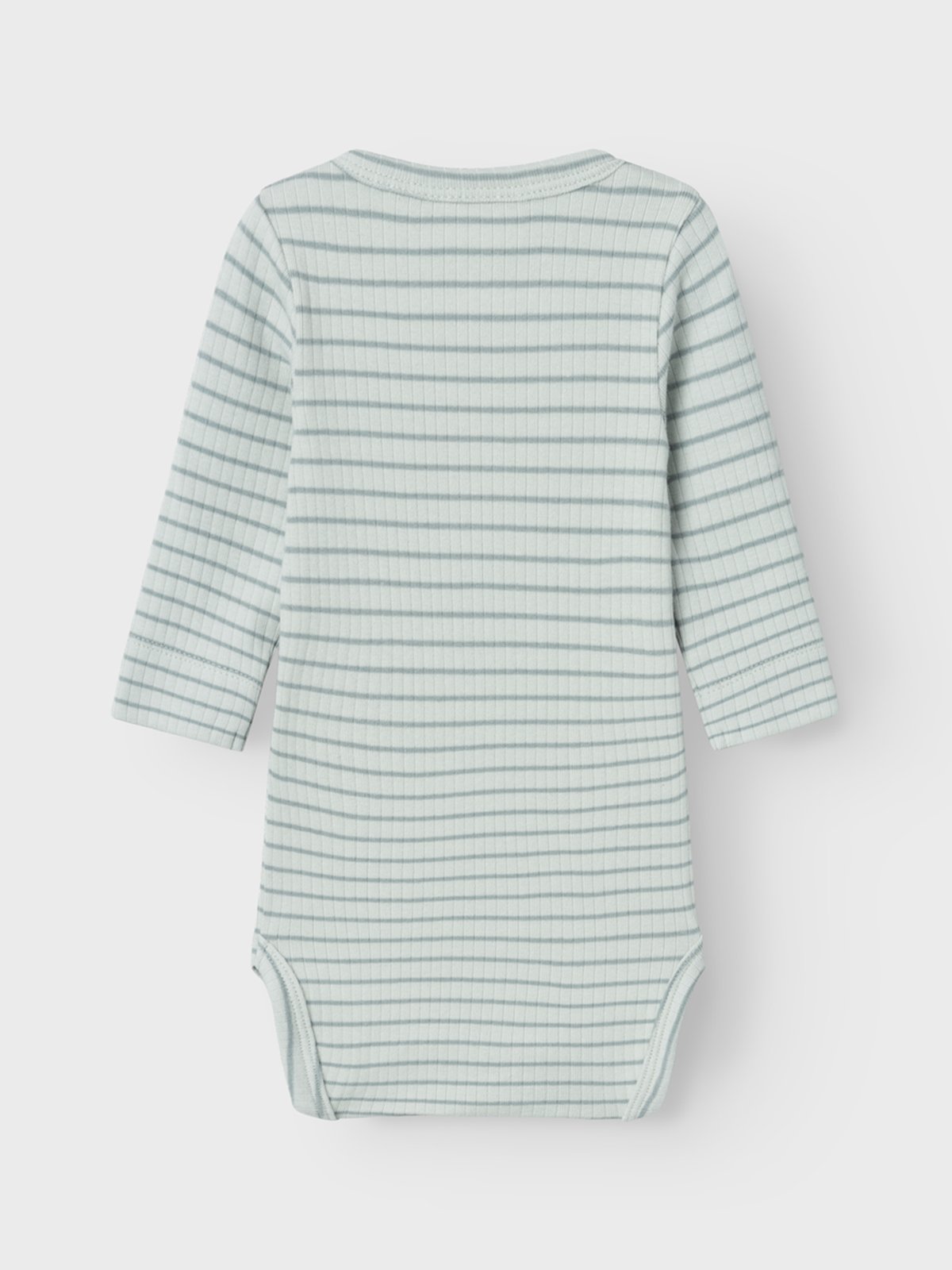 Lil- Atelier Gio Bon Long Sleeve Slim Body Sky Gray Stripe