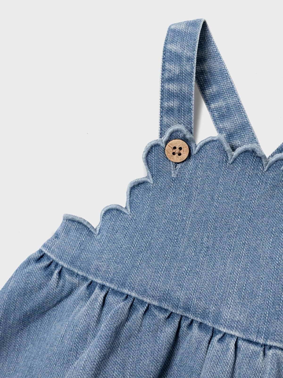 Lil- Atelier Okaja Denim Skirtall 4360-Ls O Medium Blue Denim