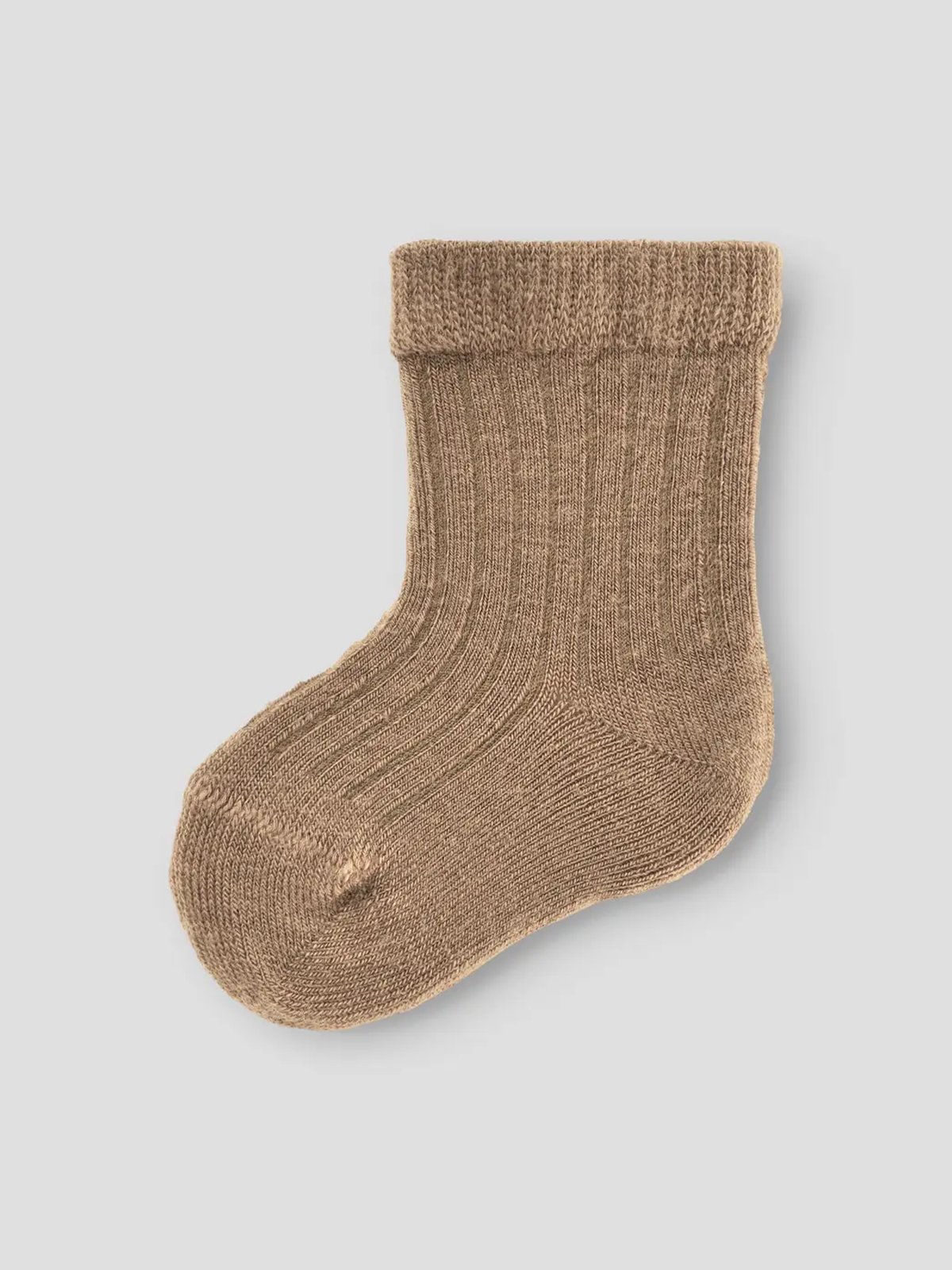 Lil- Atelier Rakel Nil Sock Wo/Po Tigers Eye MELANGE