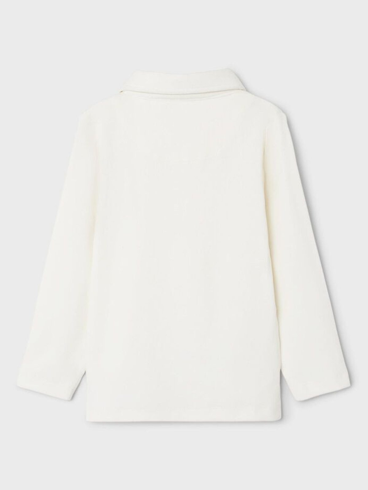 Lil- Atelier Fundo Long Sleeve Slim Top Coconut Milk