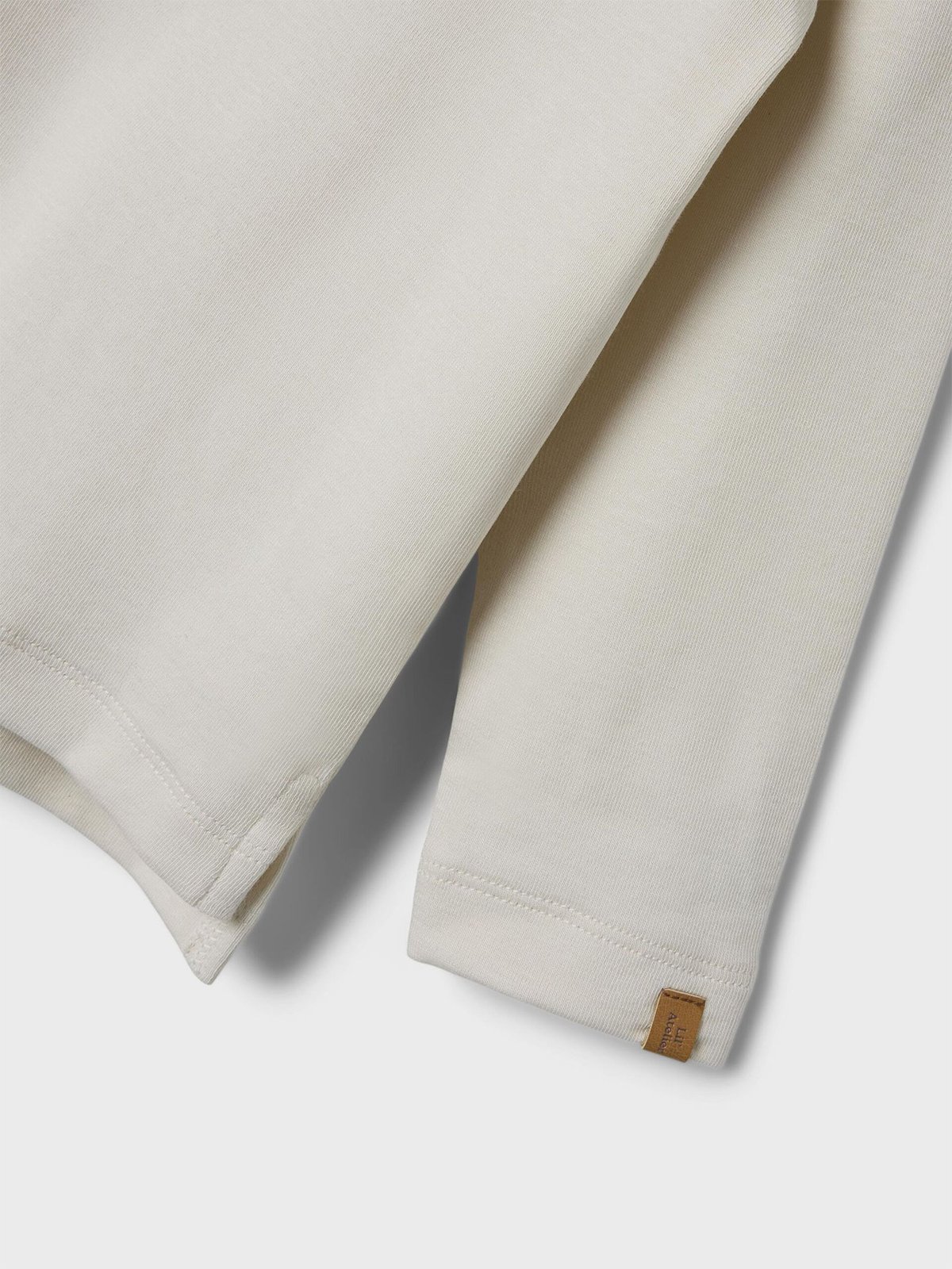 Lil' Atelier Fundo Long Sleeve Slim Top Turtledove