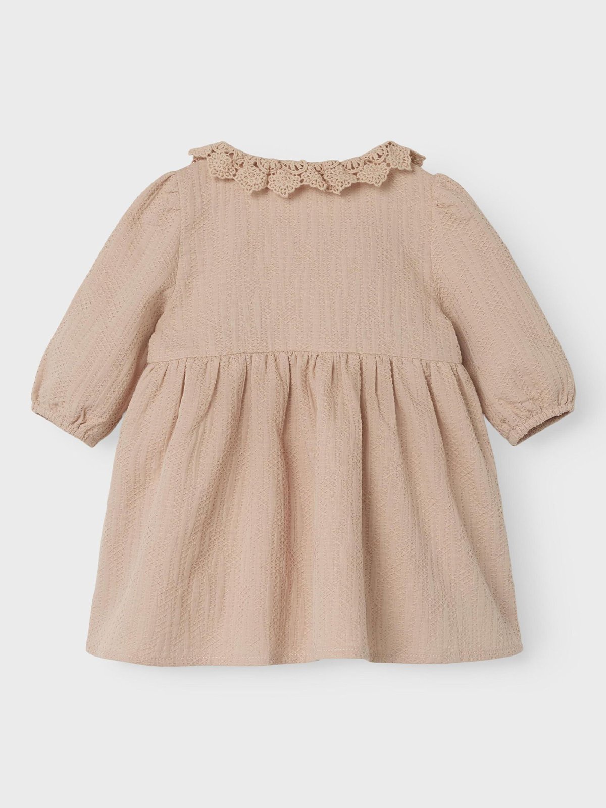 Lil- Atelier Rosita Long Sleeve Body Dress Rugby Tan