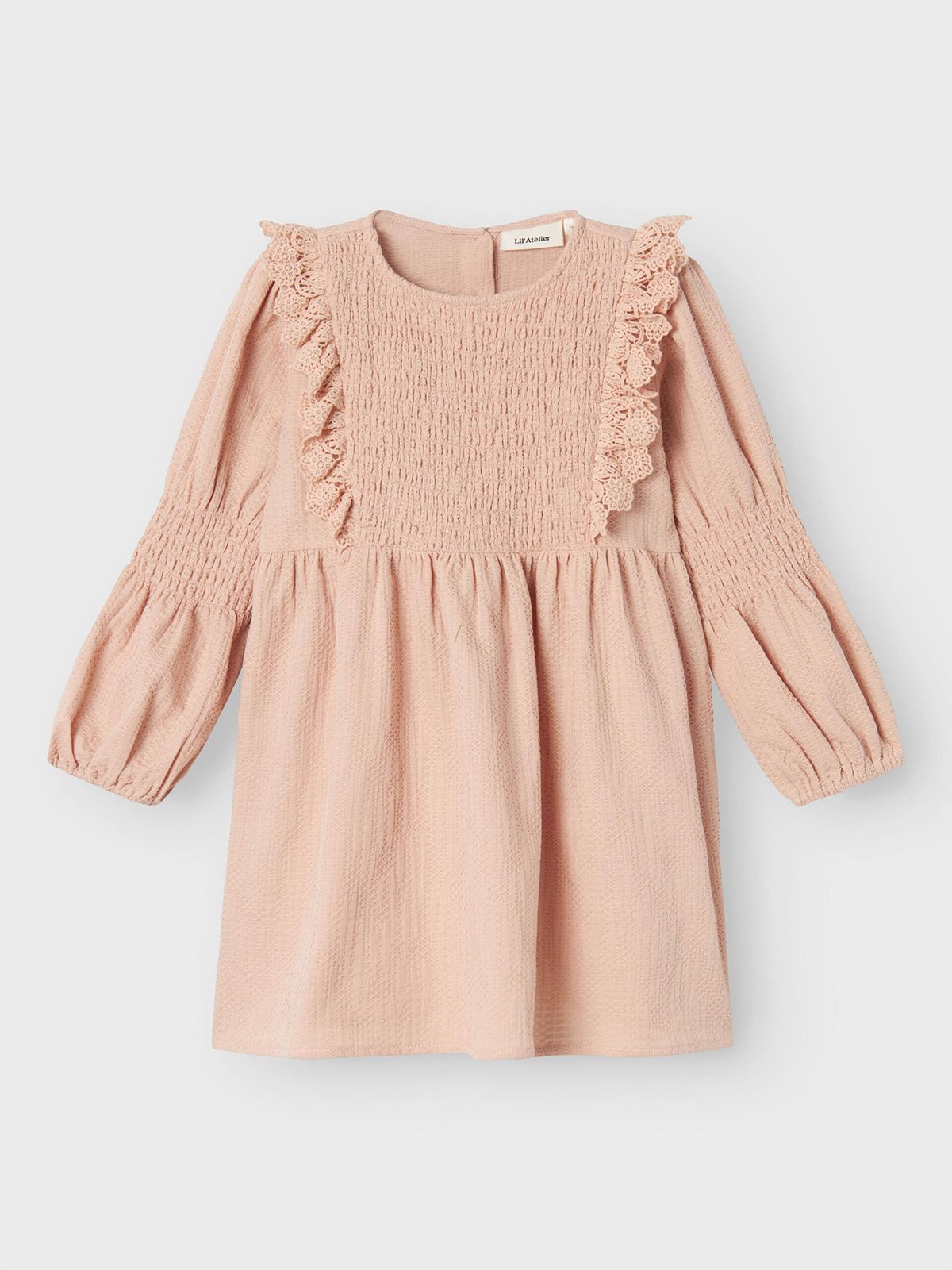 Lil- Atelier Rosita Long Sleeve Dress Rugby Tan