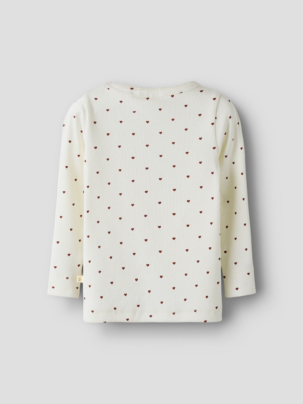 Lil- Atelier Gago Long Sleeve Slim Top Coconut Milk