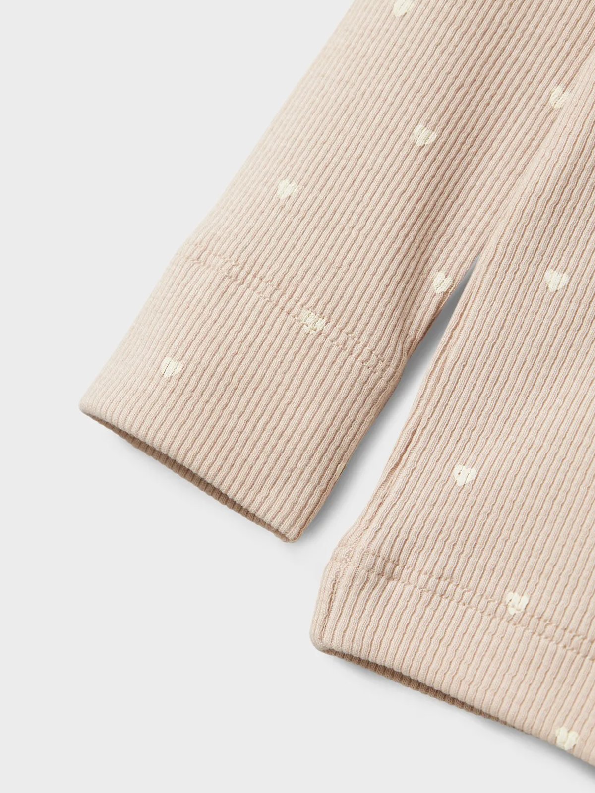 Lil- Atelier Gago Long Sleeve Slim Top Turtledove Flower