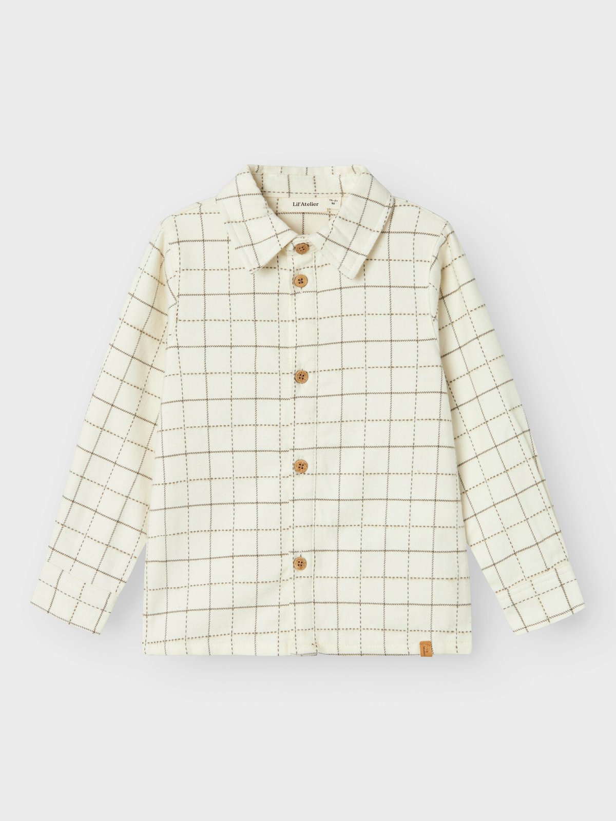 Lil- Atelier Ramos Long Sleeve Shirt Turtledove