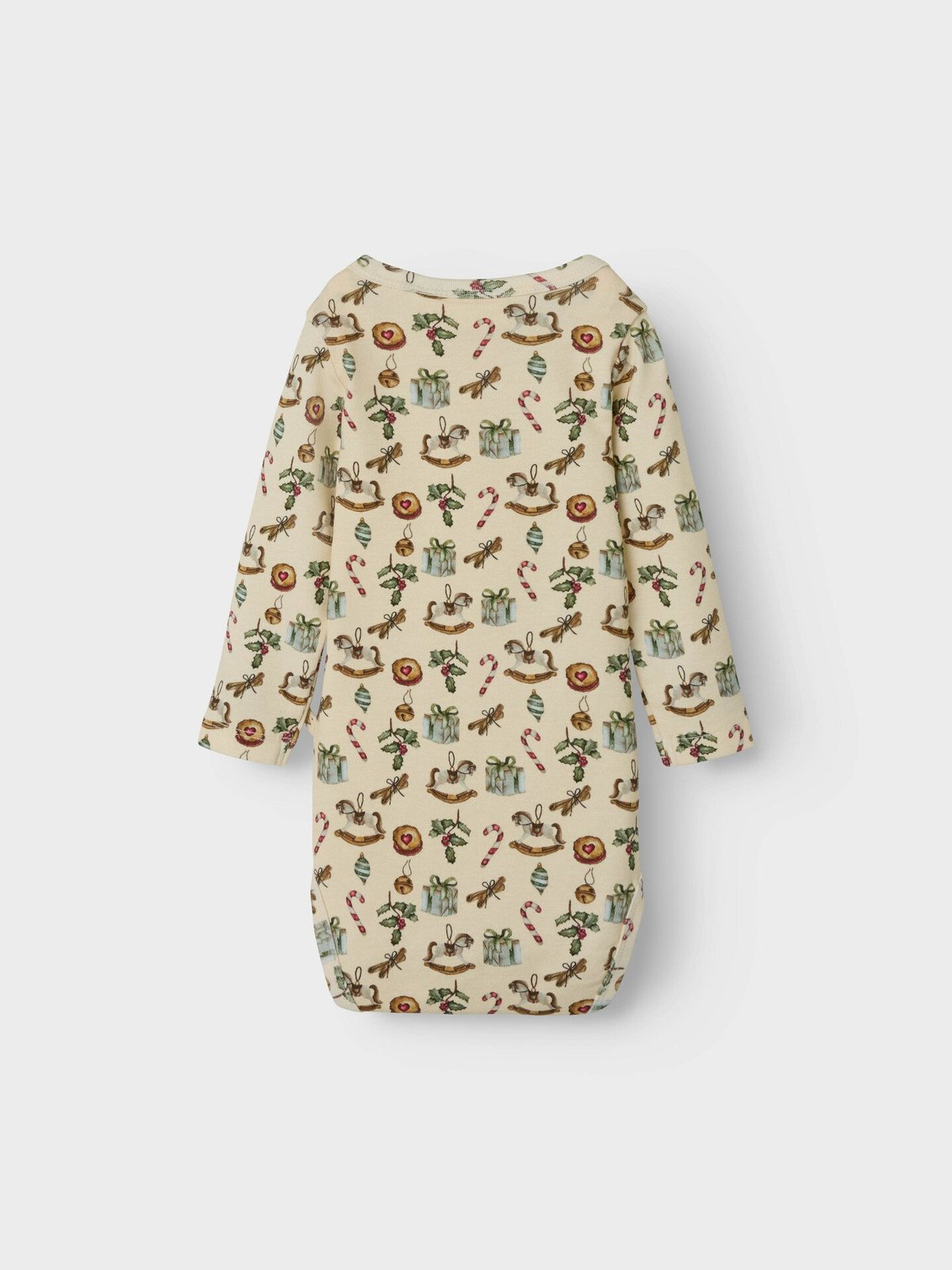 Lil- Atelier Gio Long Sleeve Slim Body Turtledove