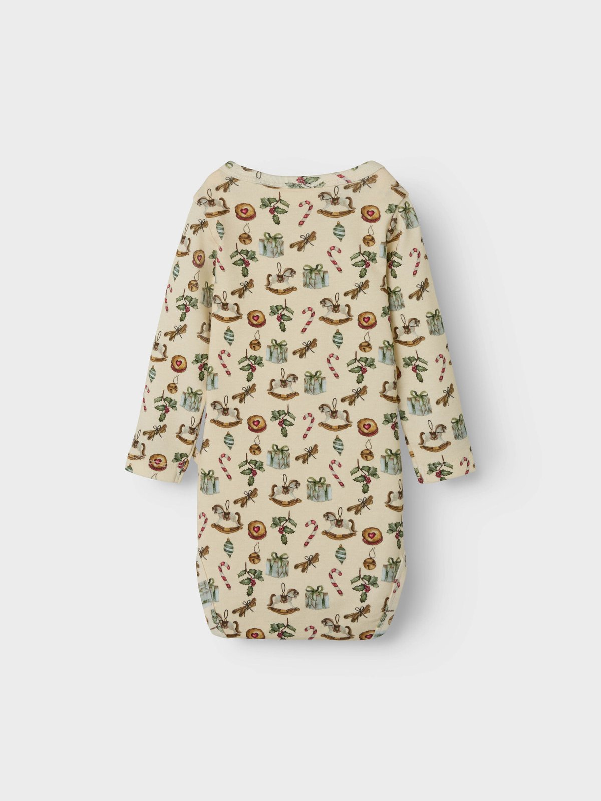 Lil- Atelier Gio Long Sleeve Slim Body Turtledove
