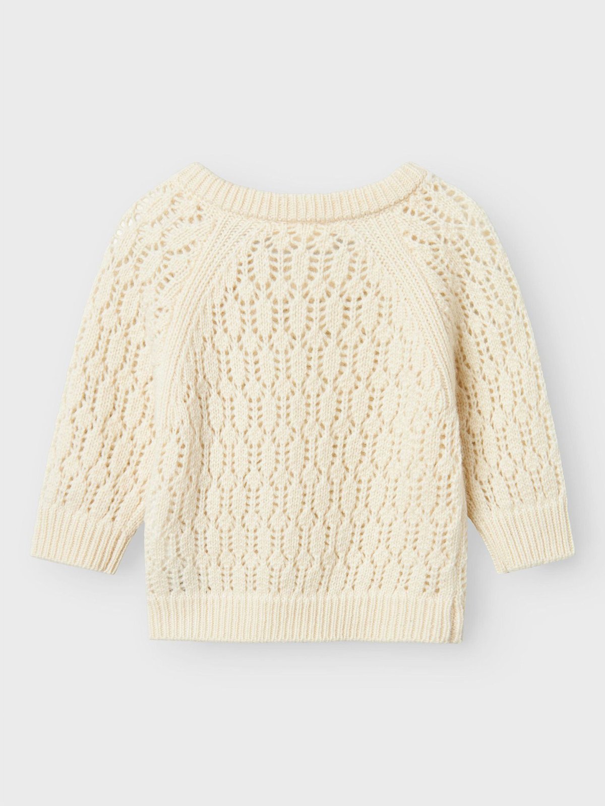 Lil- Atelier Renessa Long Sleeve Wrap Knit Turtledove
