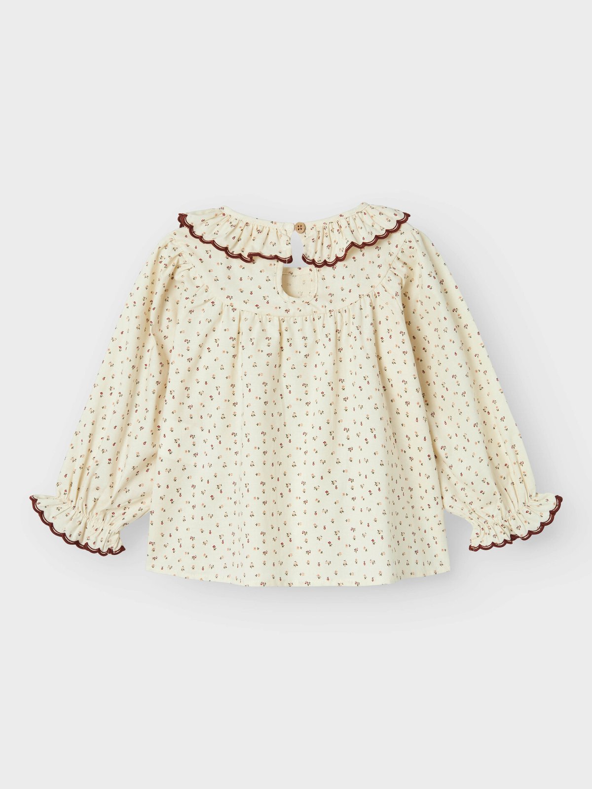 Lil' Atelier Rasia Long Sleeve Loose Shirt Turtledove