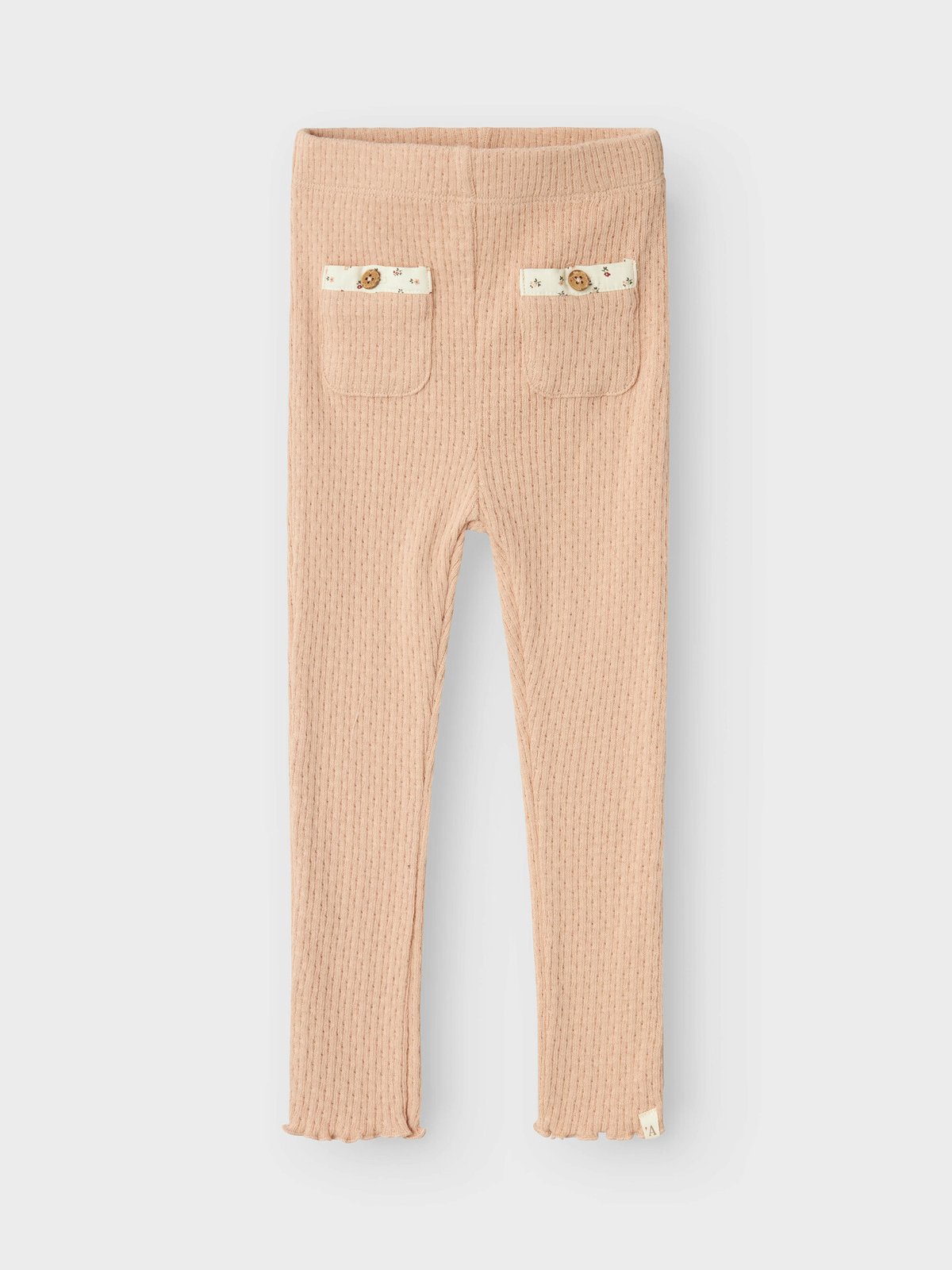 Lil' Atelier Rea Slim Legging Rugby Tan
