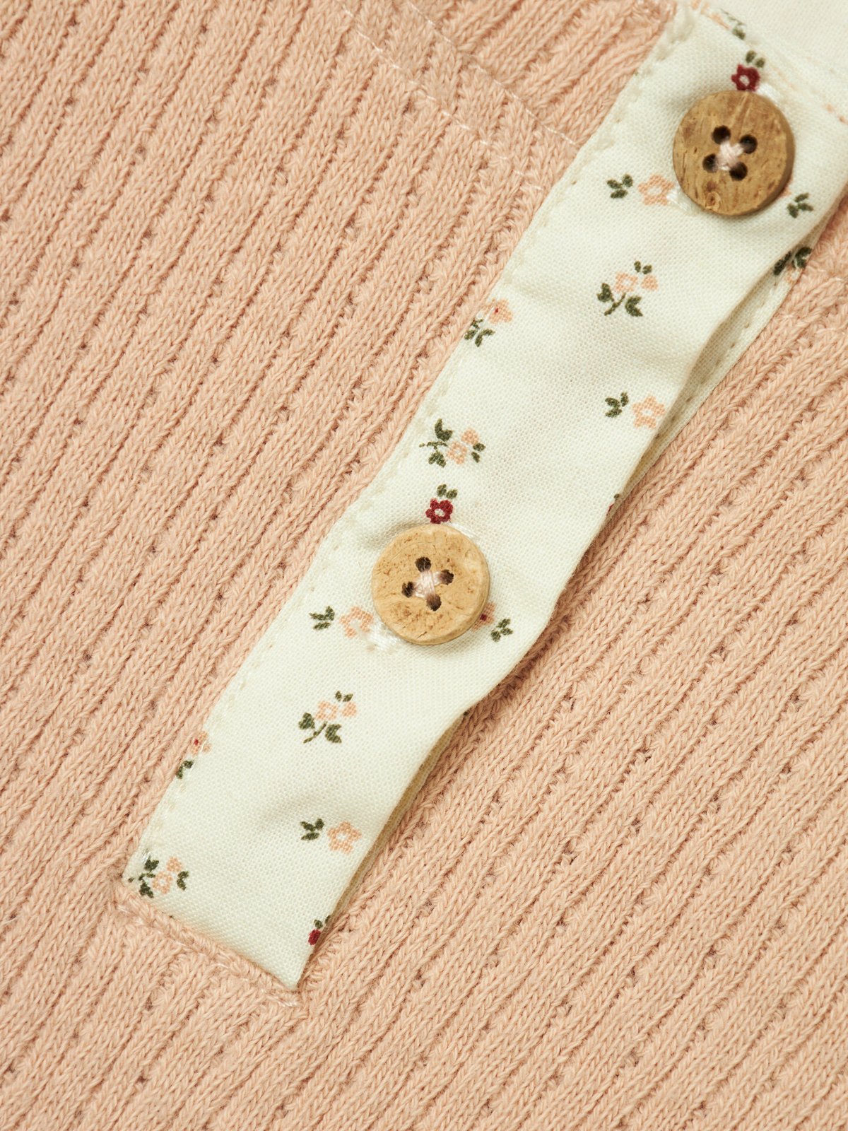 Lil- Atelier Rea Long Sleeve Slim Top Rugby Tan