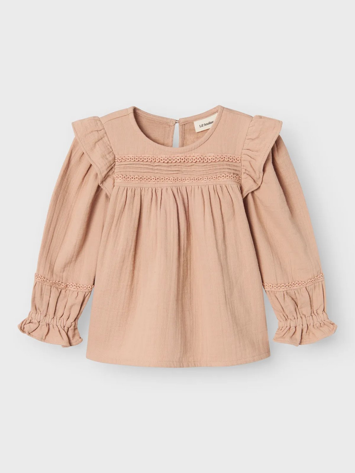 Lil- Atelier Salene Long Sleeve Loose Shirt Rugby Tan