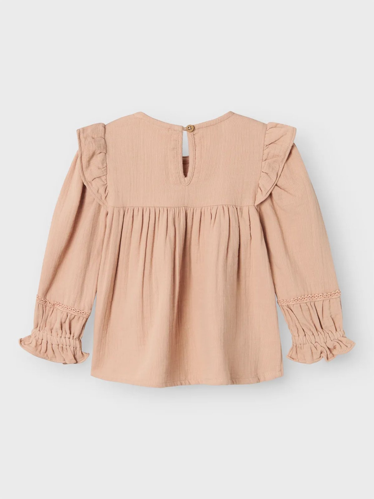 Lil- Atelier Salene Long Sleeve Loose Shirt Rugby Tan