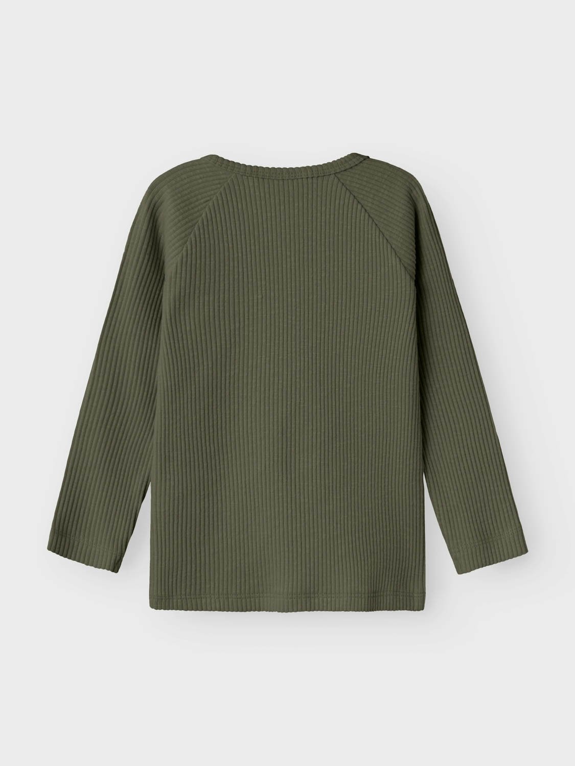 Lil' Atelier Rajo Mub Long Sleeve Slim Top Kalamata
